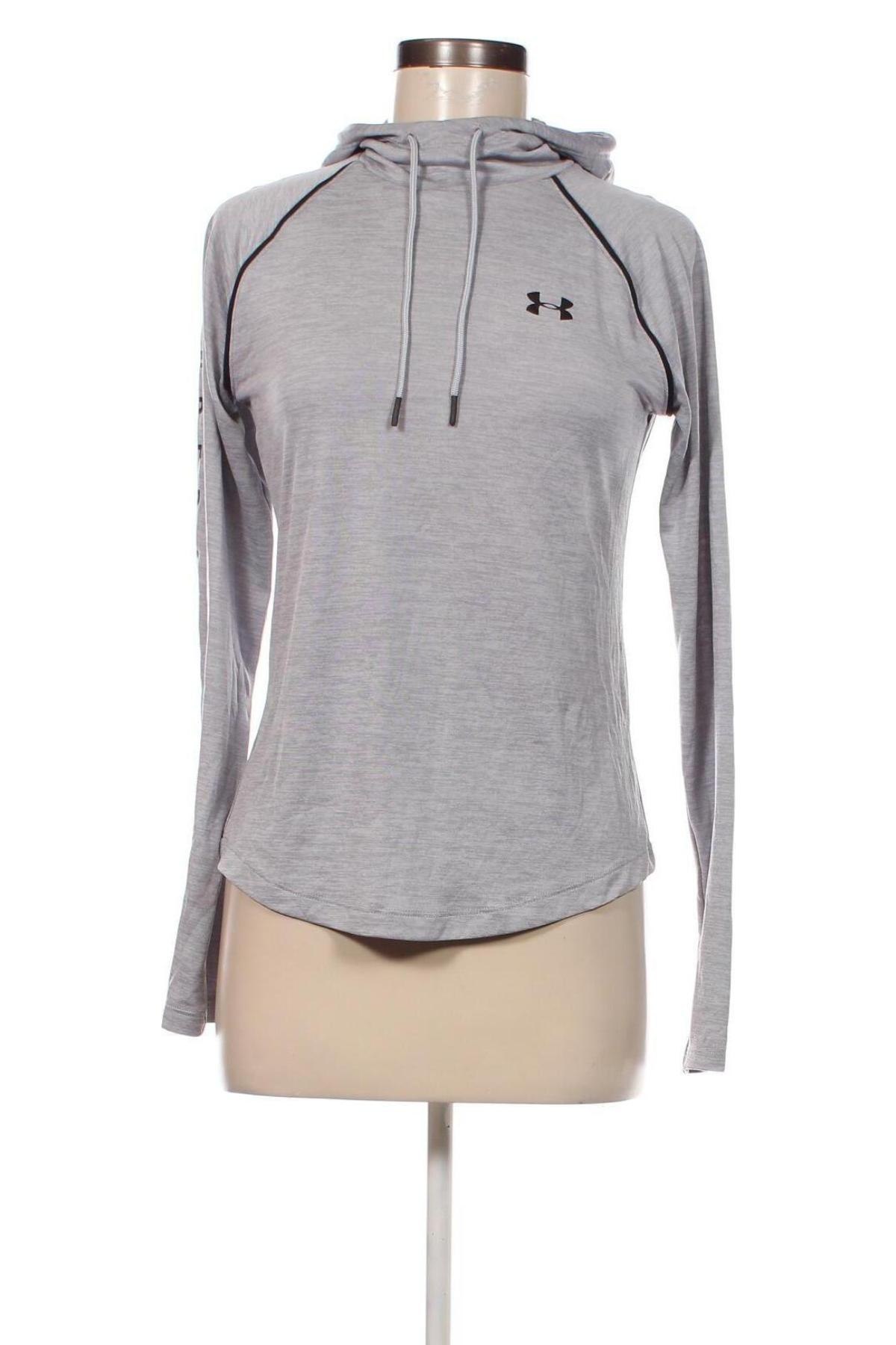 Damen Shirt Under Armour, Größe S, Farbe Grau, Preis 23,66 €