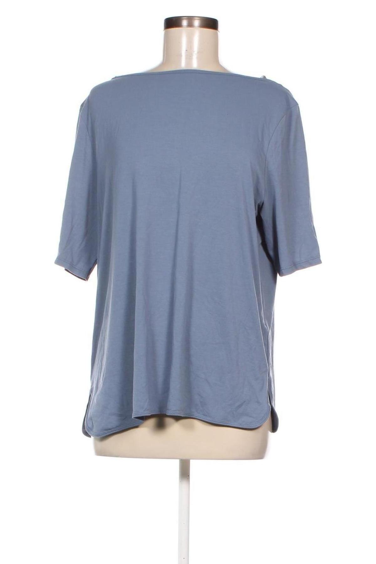 Γυναικεία μπλούζα Uniqlo, Μέγεθος L, Χρώμα Μπλέ, Τιμή 10,30 €