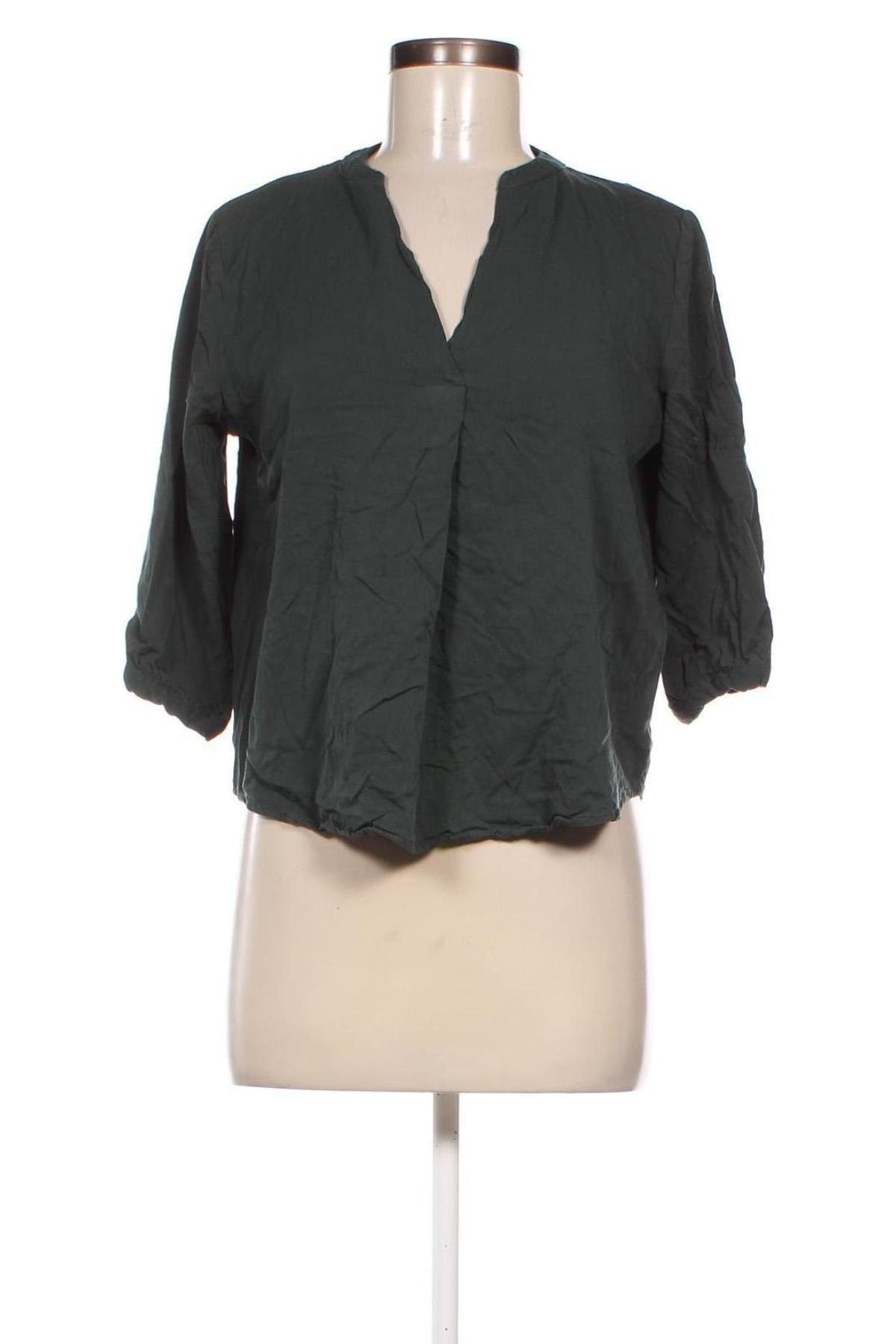 Дамска блуза VILA, Размер M, Цвят Зелен, Цена 7,00 лв.
