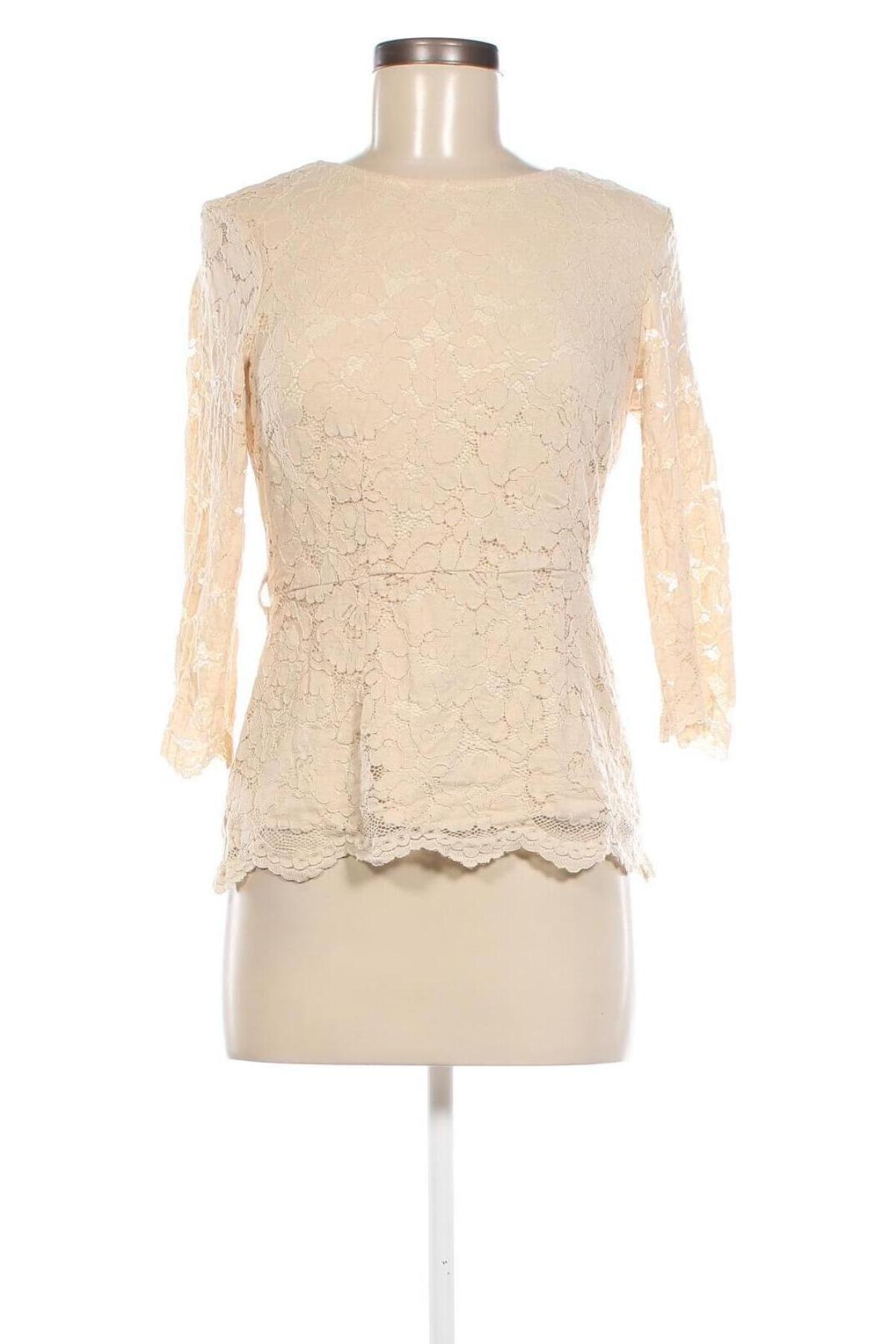 Damen Shirt Vero Moda, Größe S, Farbe Beige, Preis € 4,87