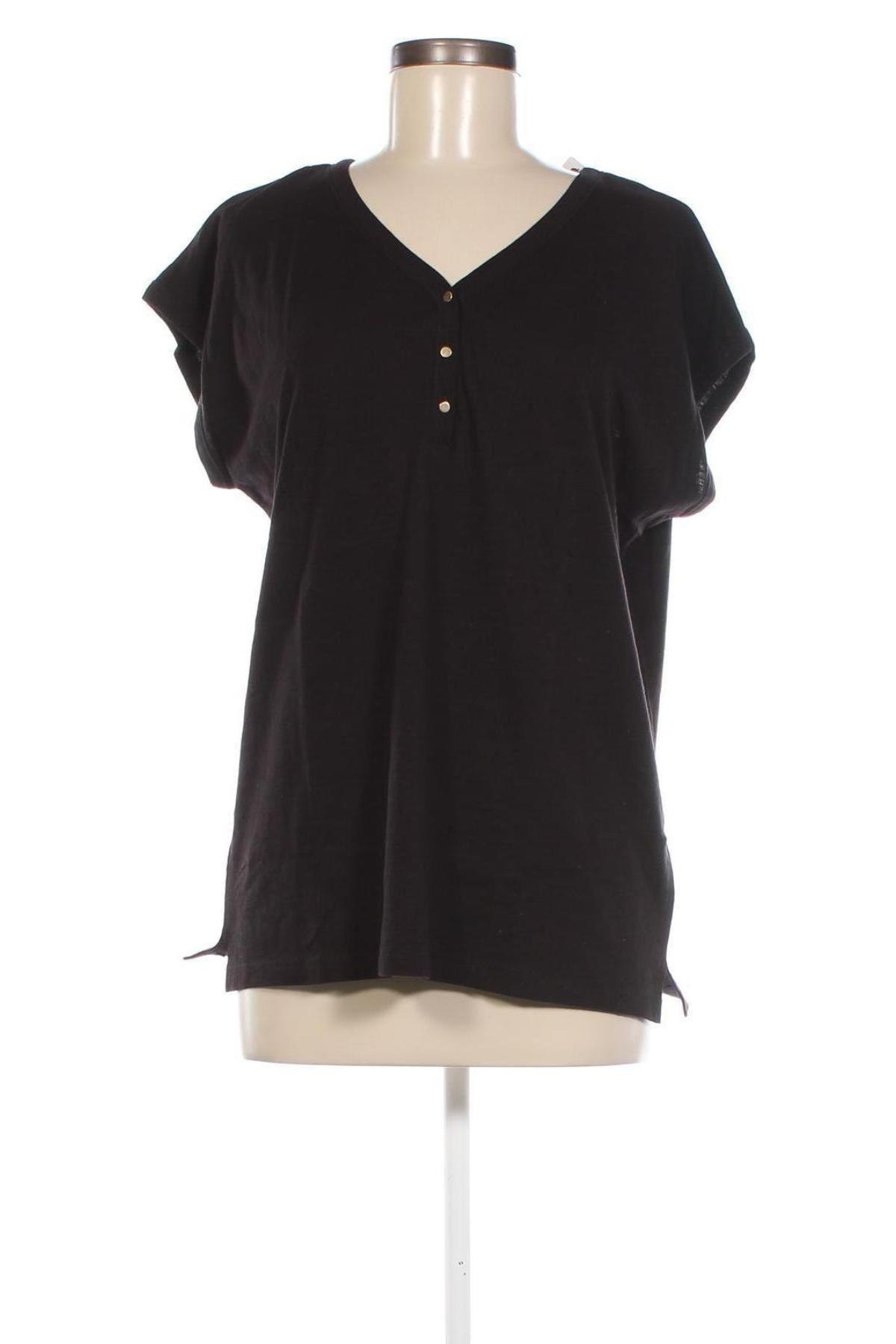 Damen Shirt Vivance, Größe L, Farbe Schwarz, Preis 6,23 €