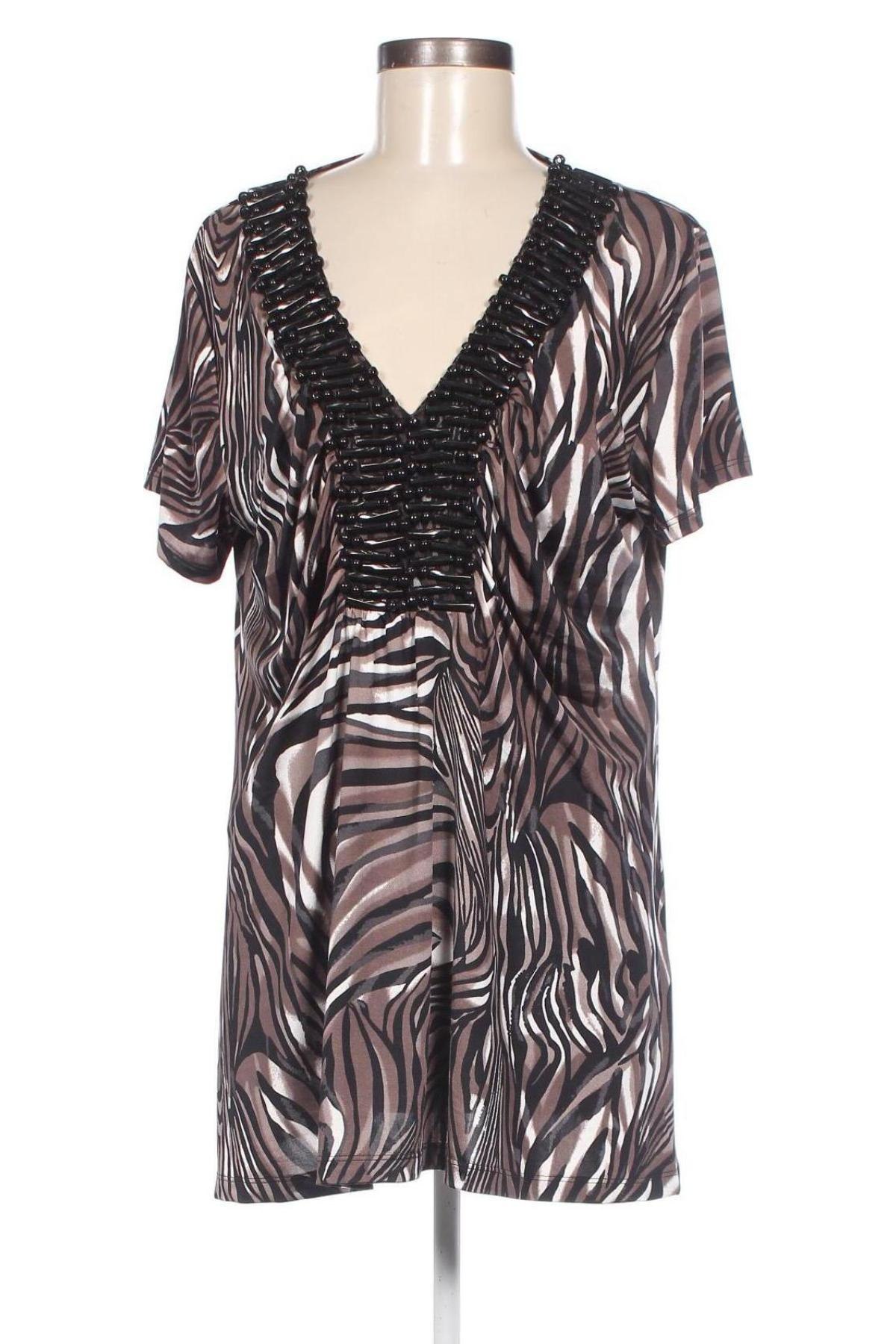 Γυναικεία μπλούζα Vivance, Μέγεθος XL, Χρώμα Πολύχρωμο, Τιμή 6,11 €