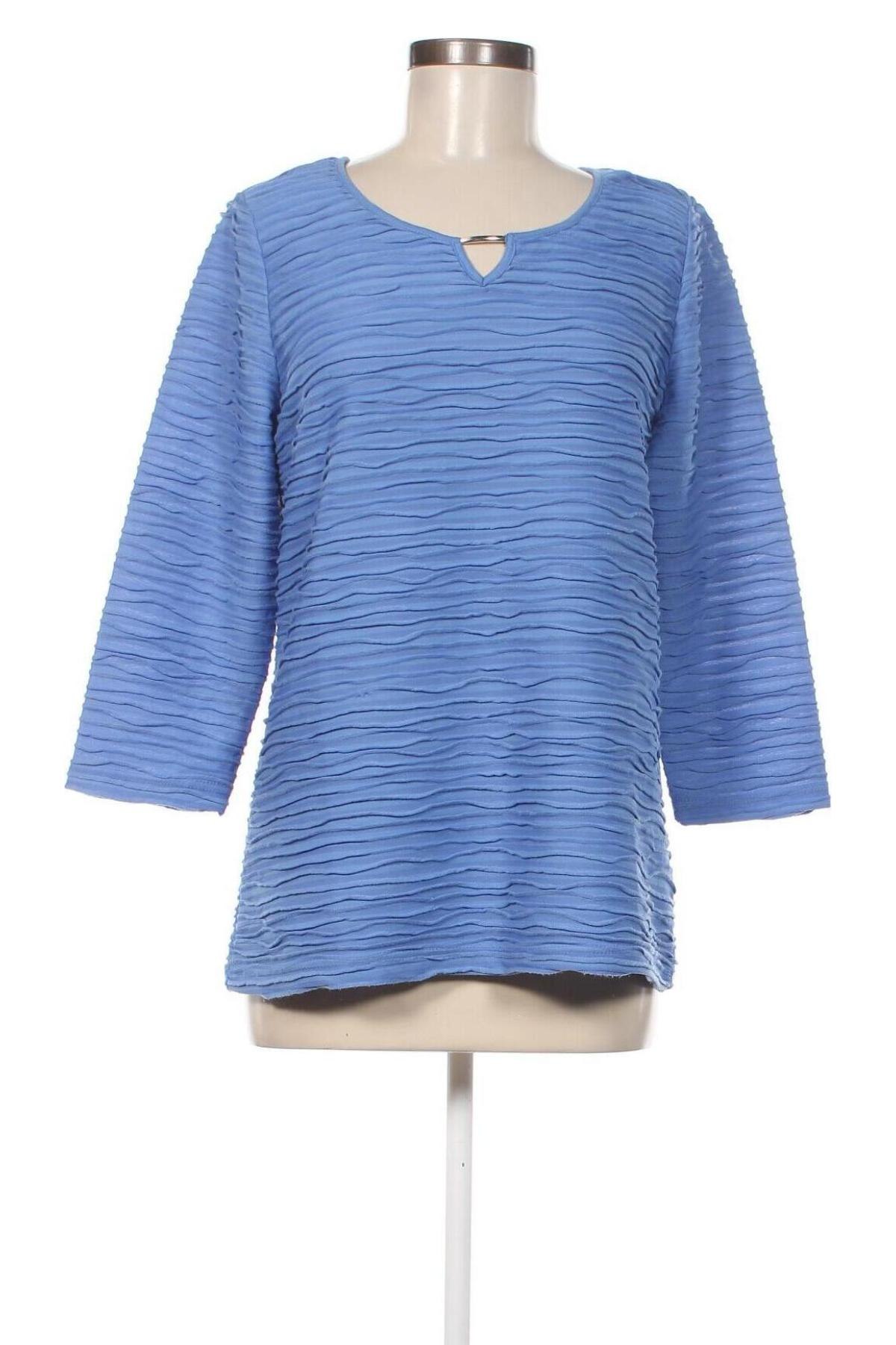 Γυναικεία μπλούζα Viventy by Bernd Berger, Μέγεθος L, Χρώμα Μπλέ, Τιμή 6,00 €