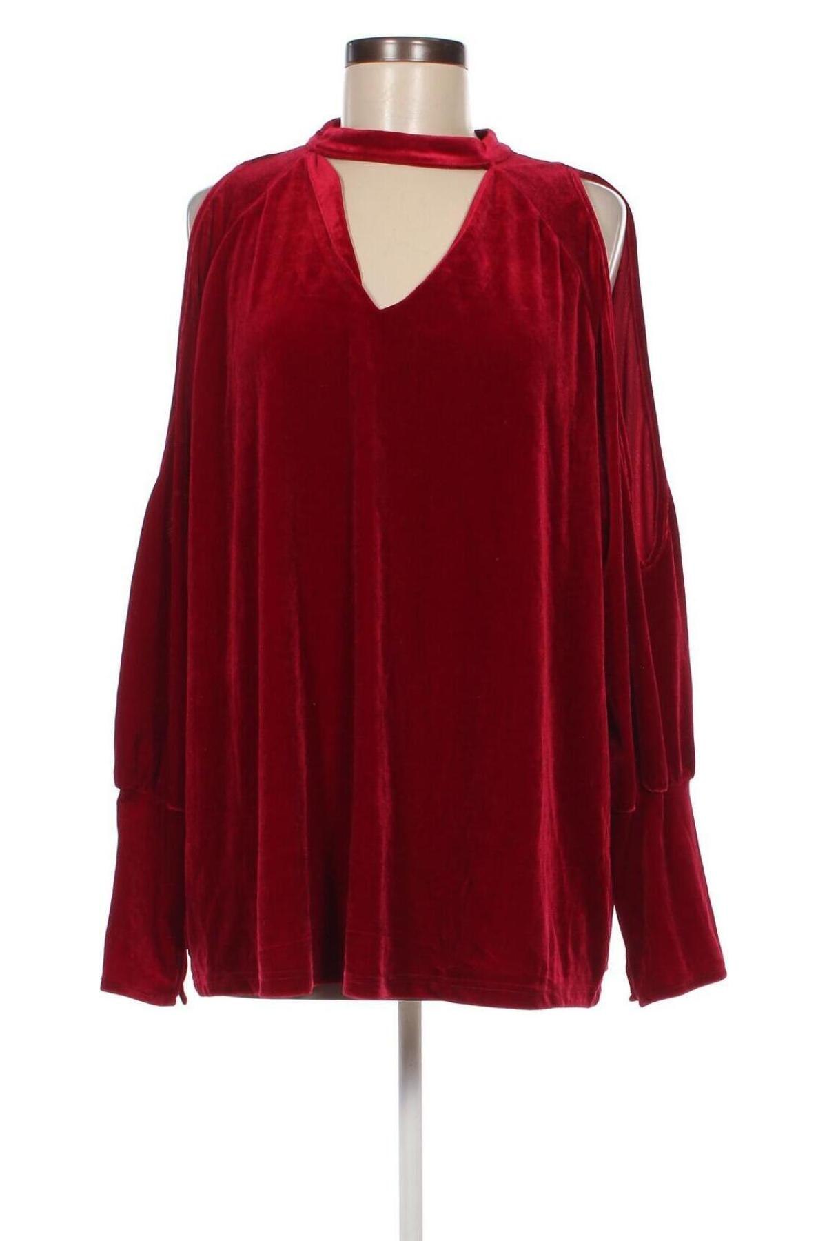 Damen Shirt Vonda, Größe 4XL, Farbe Rot, Preis € 13,22