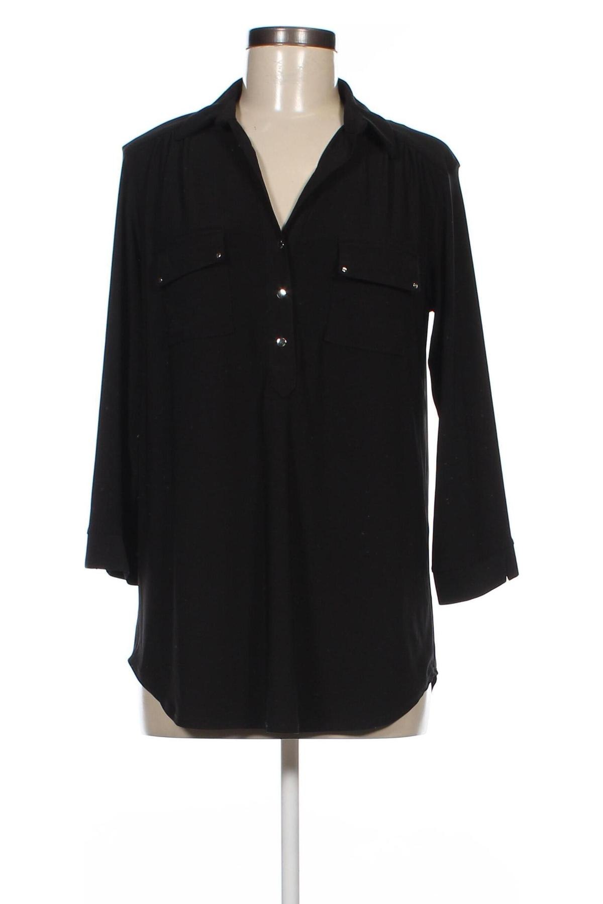 Γυναικεία μπλούζα Wallis, Μέγεθος S, Χρώμα Μαύρο, Τιμή 7,36 €
