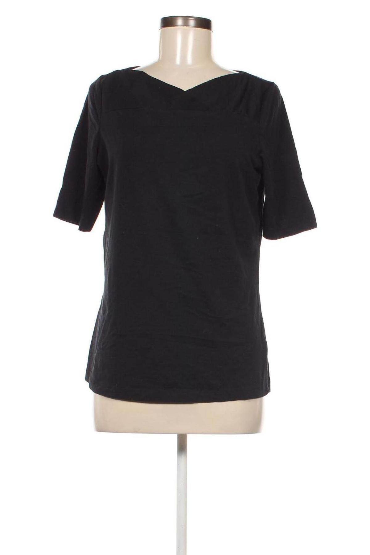 Дамска блуза Women by Tchibo, Размер L, Цвят Черен, Цена 9,31 лв.
