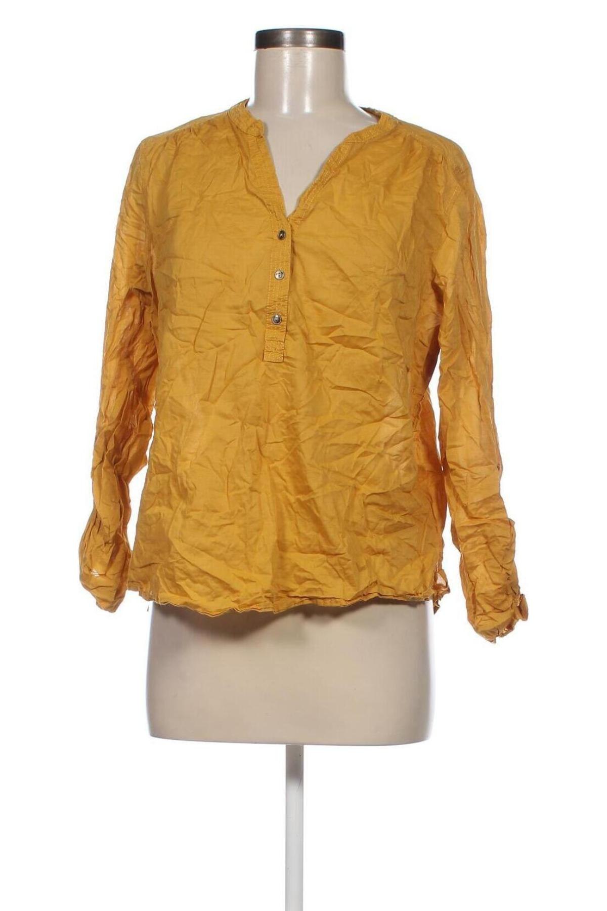 Дамска блуза Yessica, Размер L, Цвят Жълт, Цена 8,55 лв.
