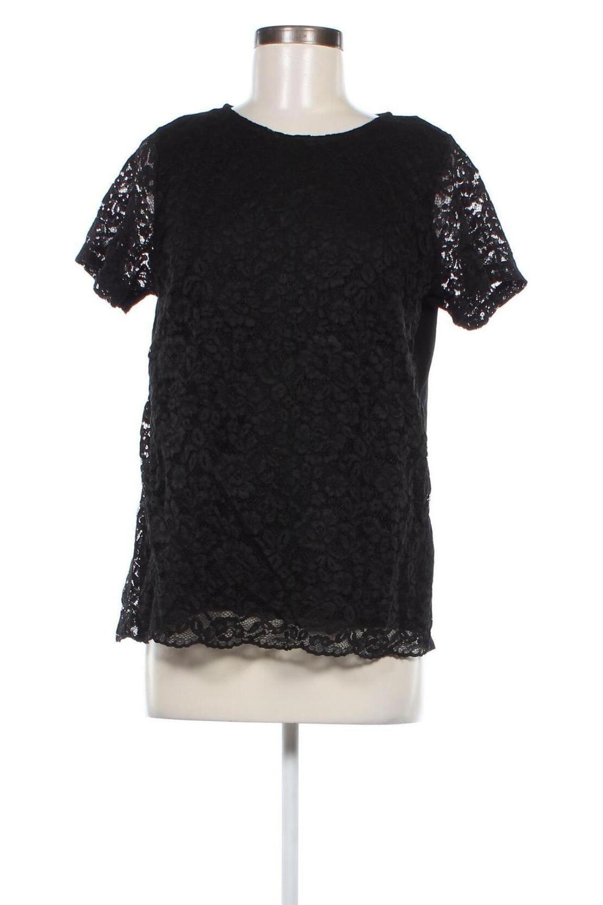 Γυναικεία μπλούζα Yessica, Μέγεθος M, Χρώμα Μαύρο, Τιμή 3,53 €