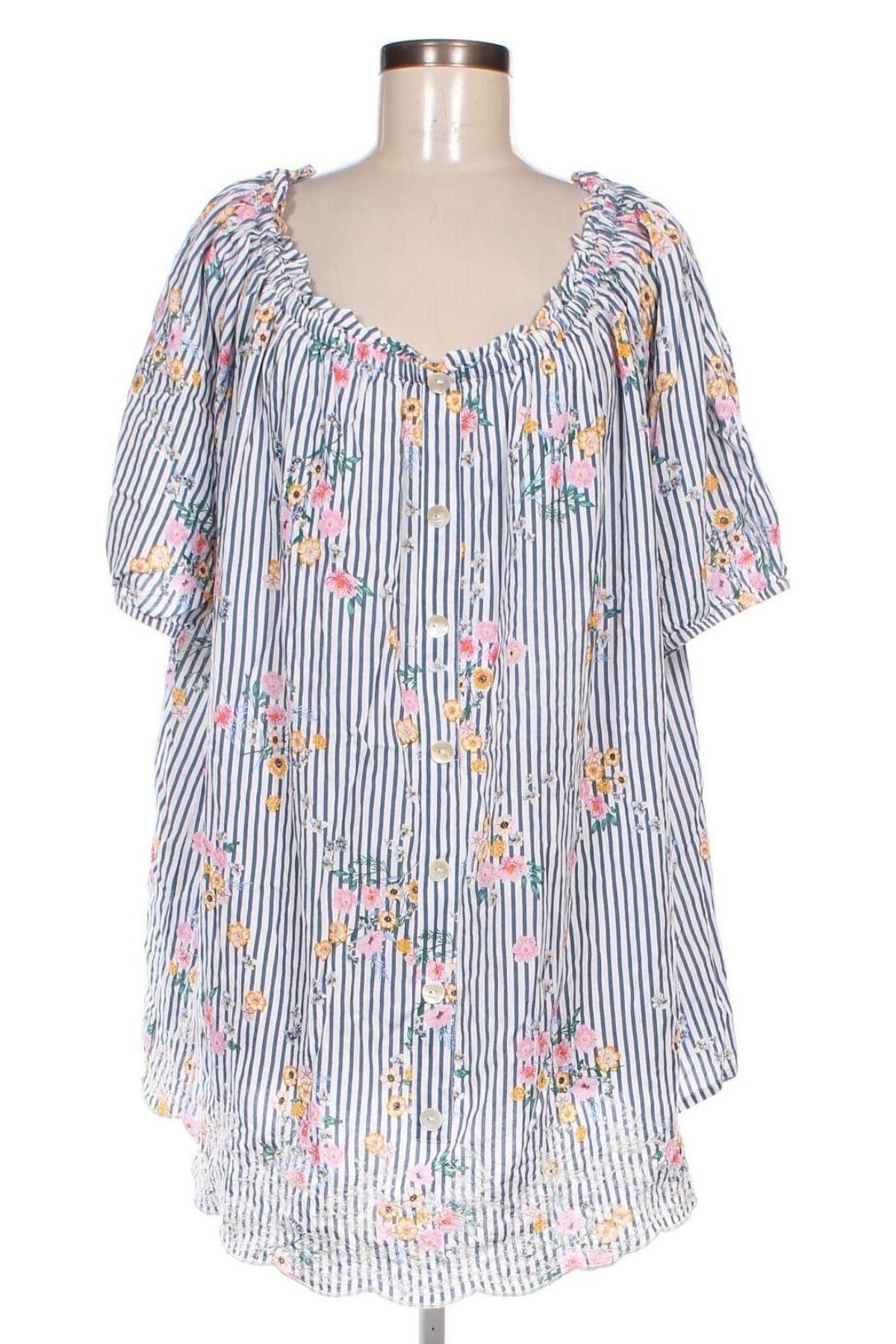 Damen Shirt Yours, Größe 4XL, Farbe Mehrfarbig, Preis € 13,22