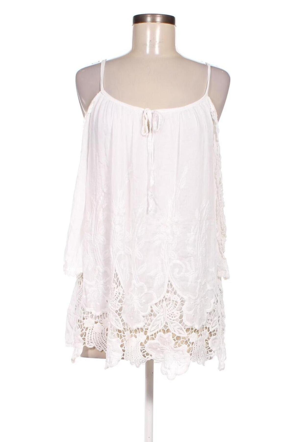 Дамска блуза Zabaione, Размер M, Цвят Бял, Цена 34,65 лв.