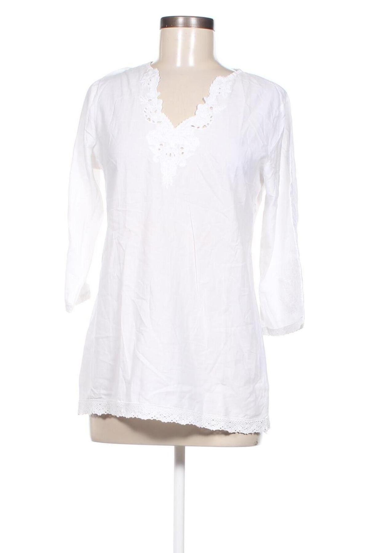 Дамска блуза Zabaione, Размер M, Цвят Бял, Цена 11,90 лв.