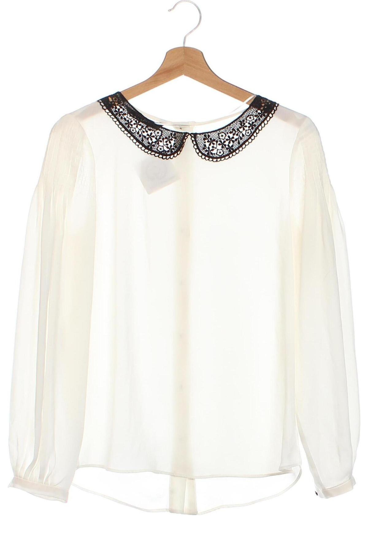 Дамска блуза Zara, Размер XS, Цвят Бял, Цена 15,39 лв.
