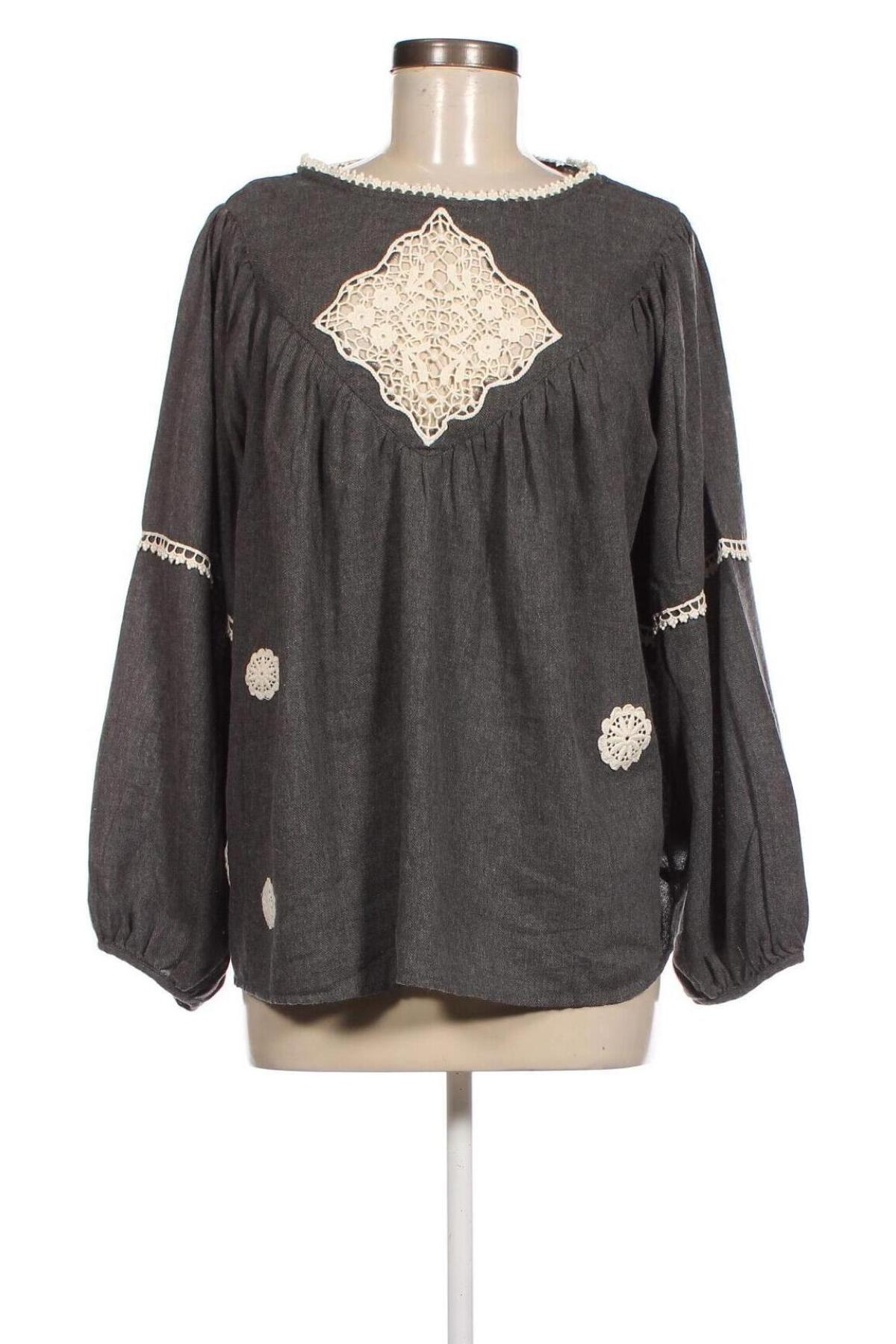 Damen Shirt Zara, Größe XL, Farbe Grau, Preis € 22,18