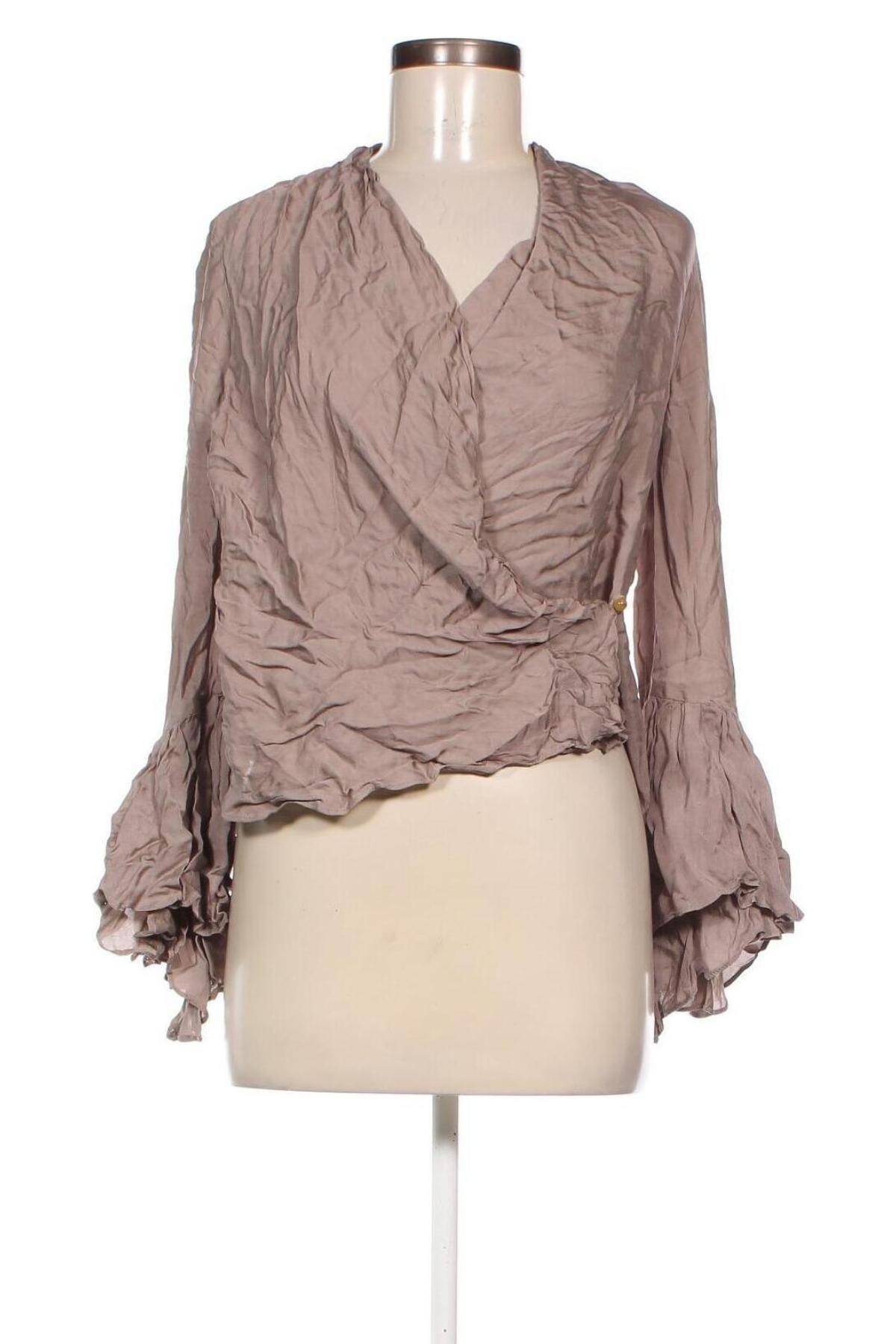 Damen Shirt Zara, Größe XS, Farbe Beige, Preis € 5,64