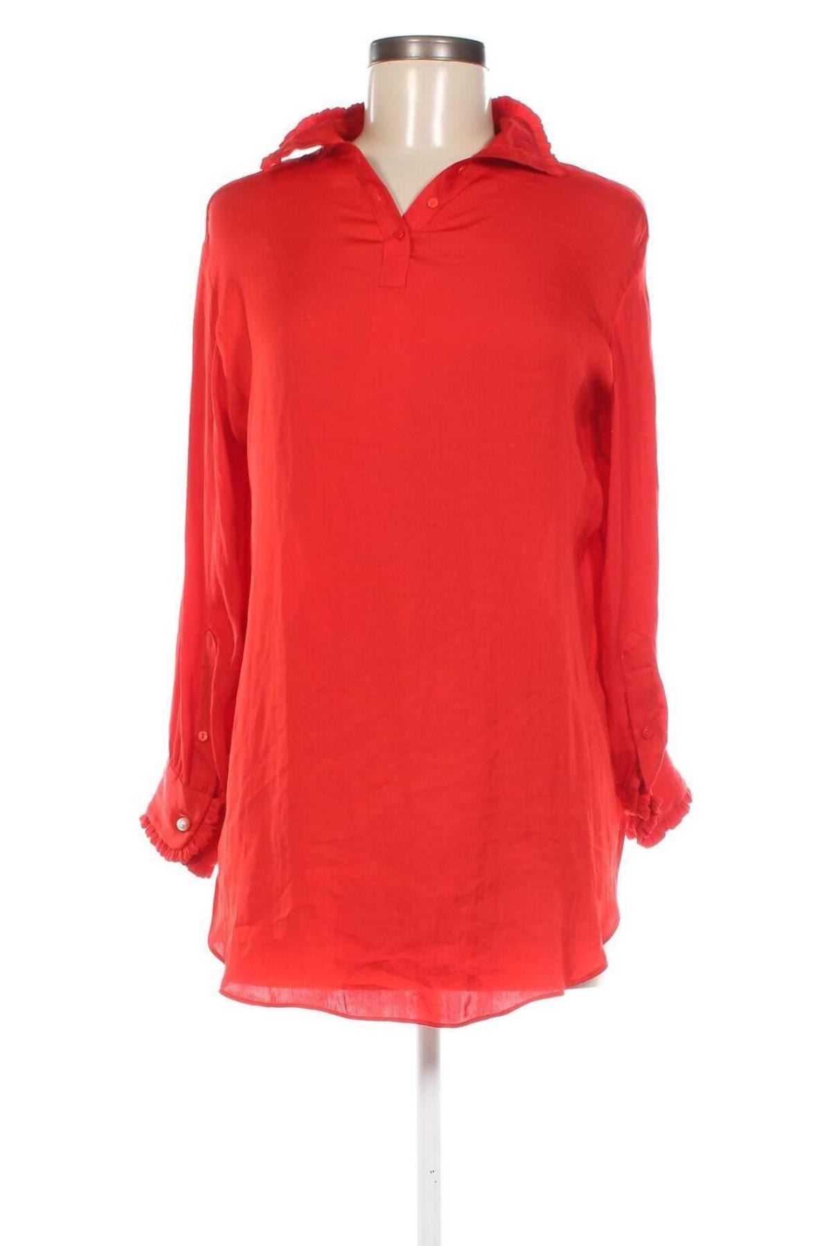 Damen Shirt Zara, Größe XS, Farbe Rot, Preis € 18,79