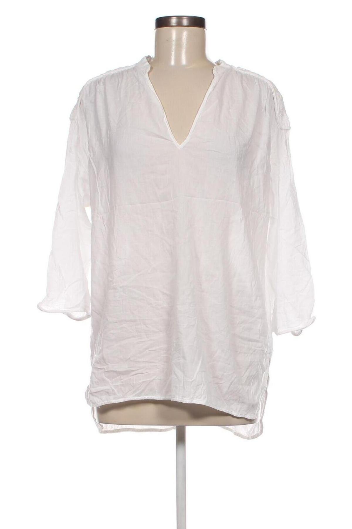 Damen Shirt Zara, Größe L, Farbe Weiß, Preis € 18,79