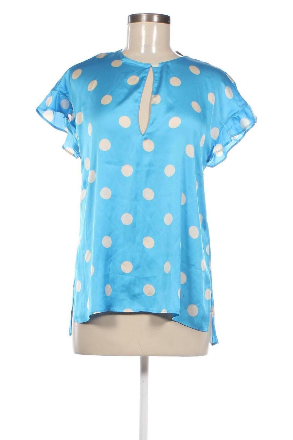 Дамска блуза Zara, Размер S, Цвят Син, Цена 15,39 лв.