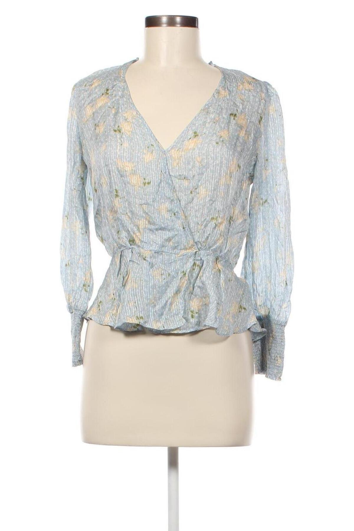 Дамска блуза Zara, Размер M, Цвят Многоцветен, Цена 10,80 лв.