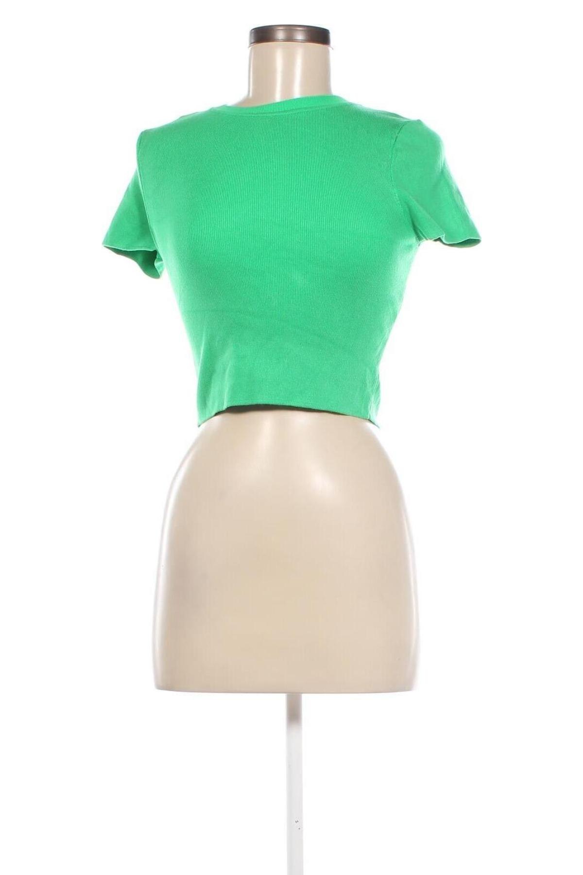 Damen Shirt Zara, Größe M, Farbe Grün, Preis € 13,92