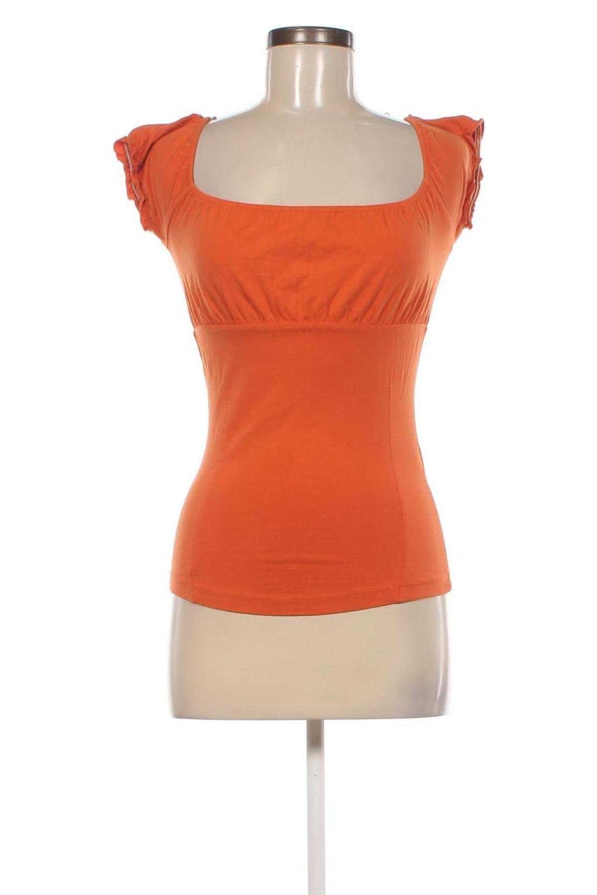 Damen Shirt Zara, Größe M, Farbe Orange, Preis 6,14 €
