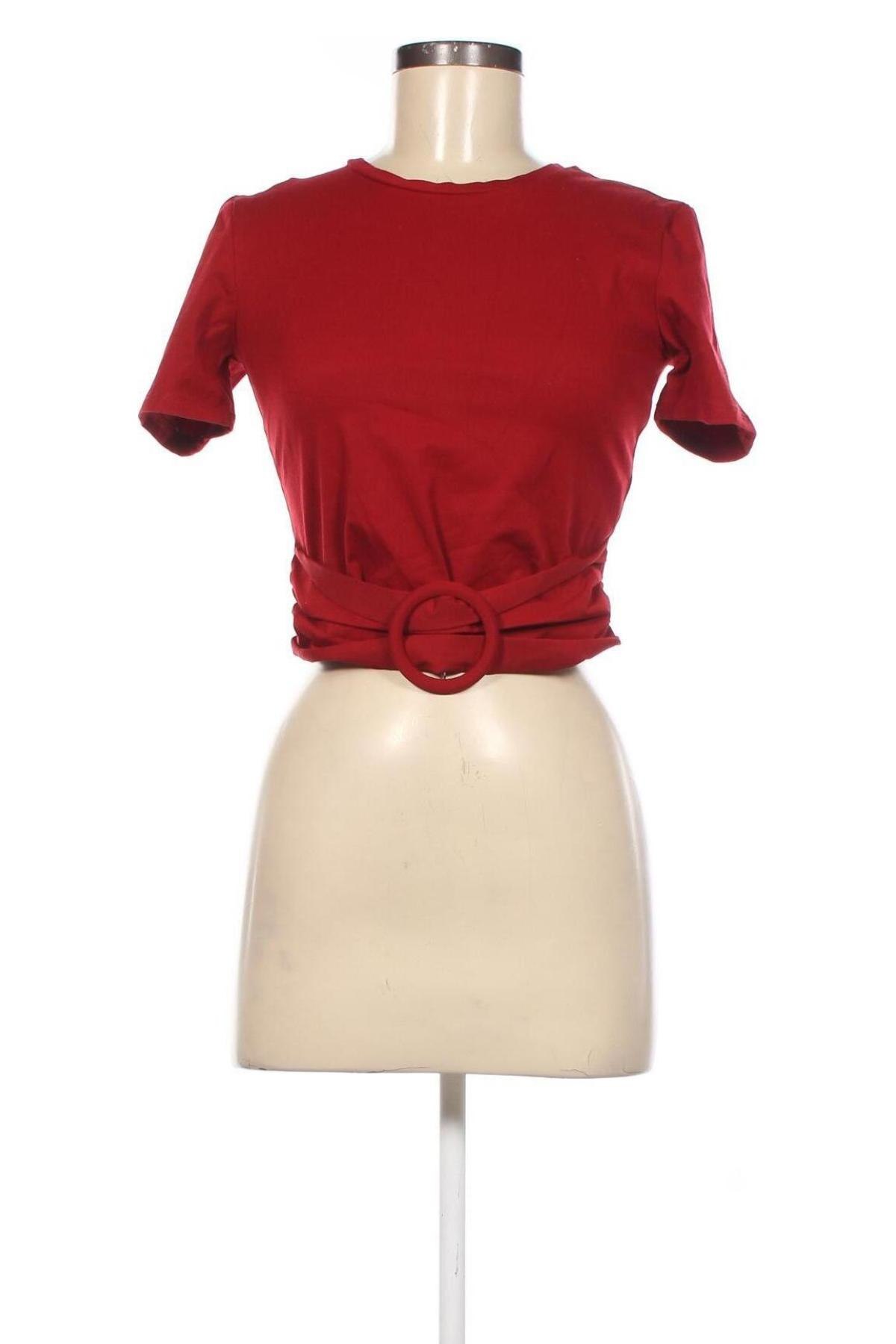 Damen Shirt Zara Trafaluc, Größe M, Farbe Rot, Preis € 4,87