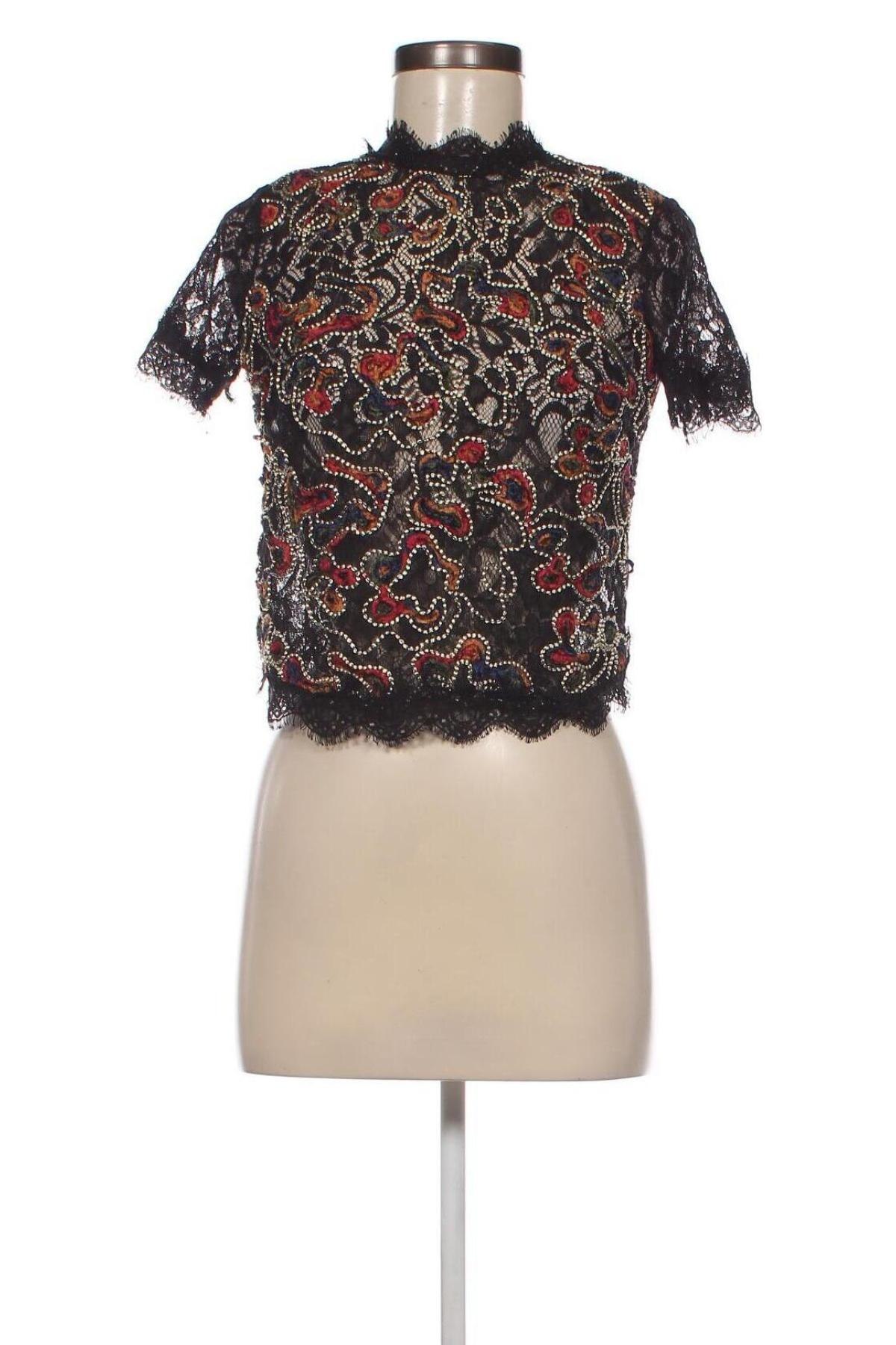 Γυναικεία μπλούζα Zara Trafaluc, Μέγεθος S, Χρώμα Πολύχρωμο, Τιμή 4,33 €