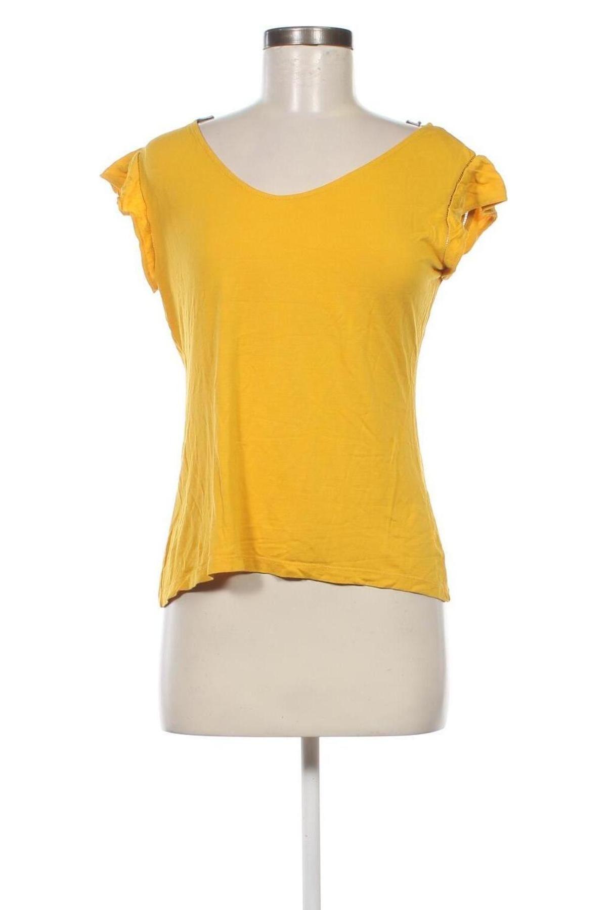 Γυναικεία μπλούζα Zero, Μέγεθος S, Χρώμα Κίτρινο, Τιμή 6,31 €