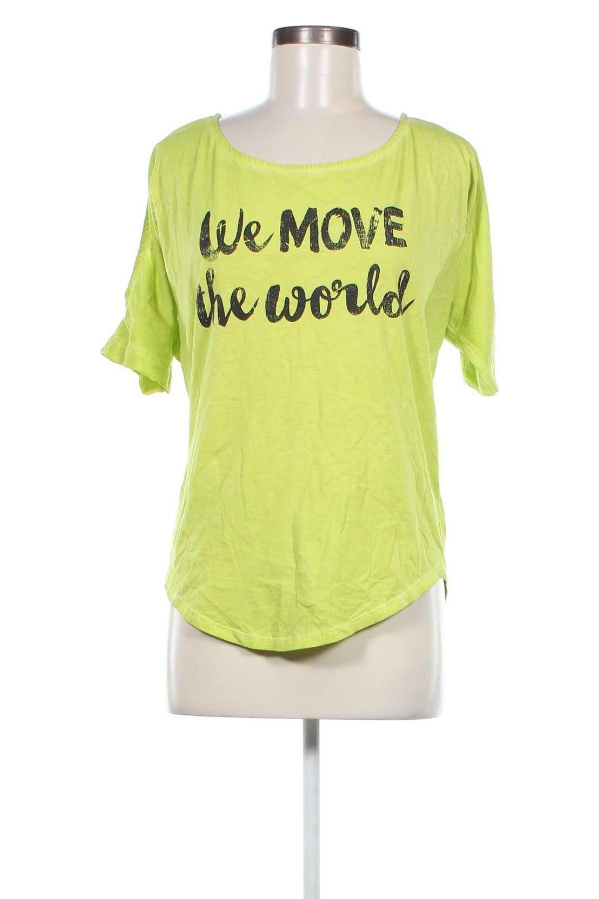 Γυναικεία μπλούζα Zumba, Μέγεθος L, Χρώμα Πράσινο, Τιμή 10,94 €
