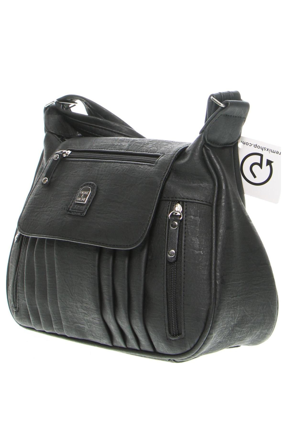 Γυναικεία τσάντα, Χρώμα Μαύρο, Τιμή 15,45 €