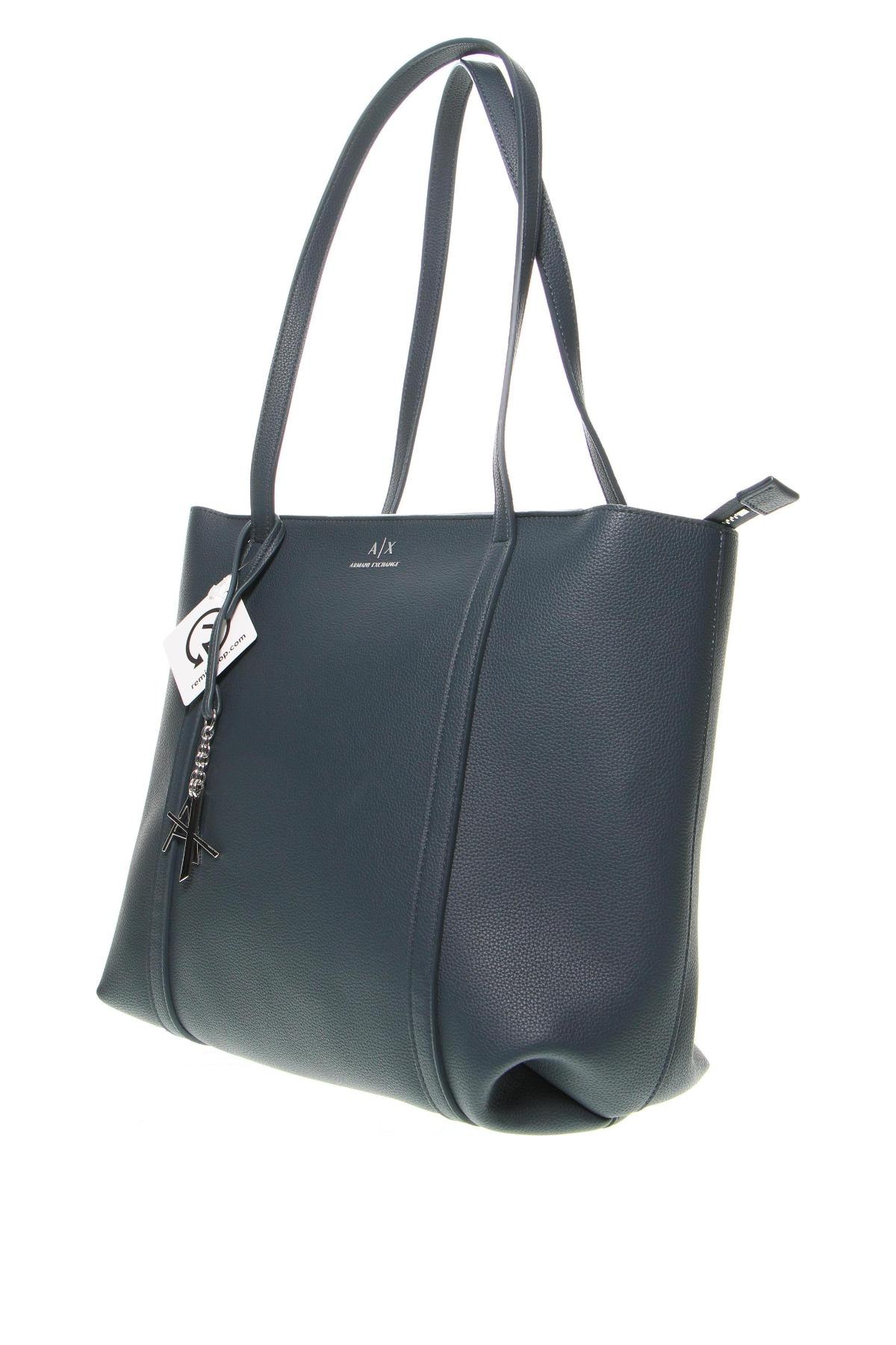 Γυναικεία τσάντα Armani Exchange, Χρώμα Μπλέ, Τιμή 129,43 €