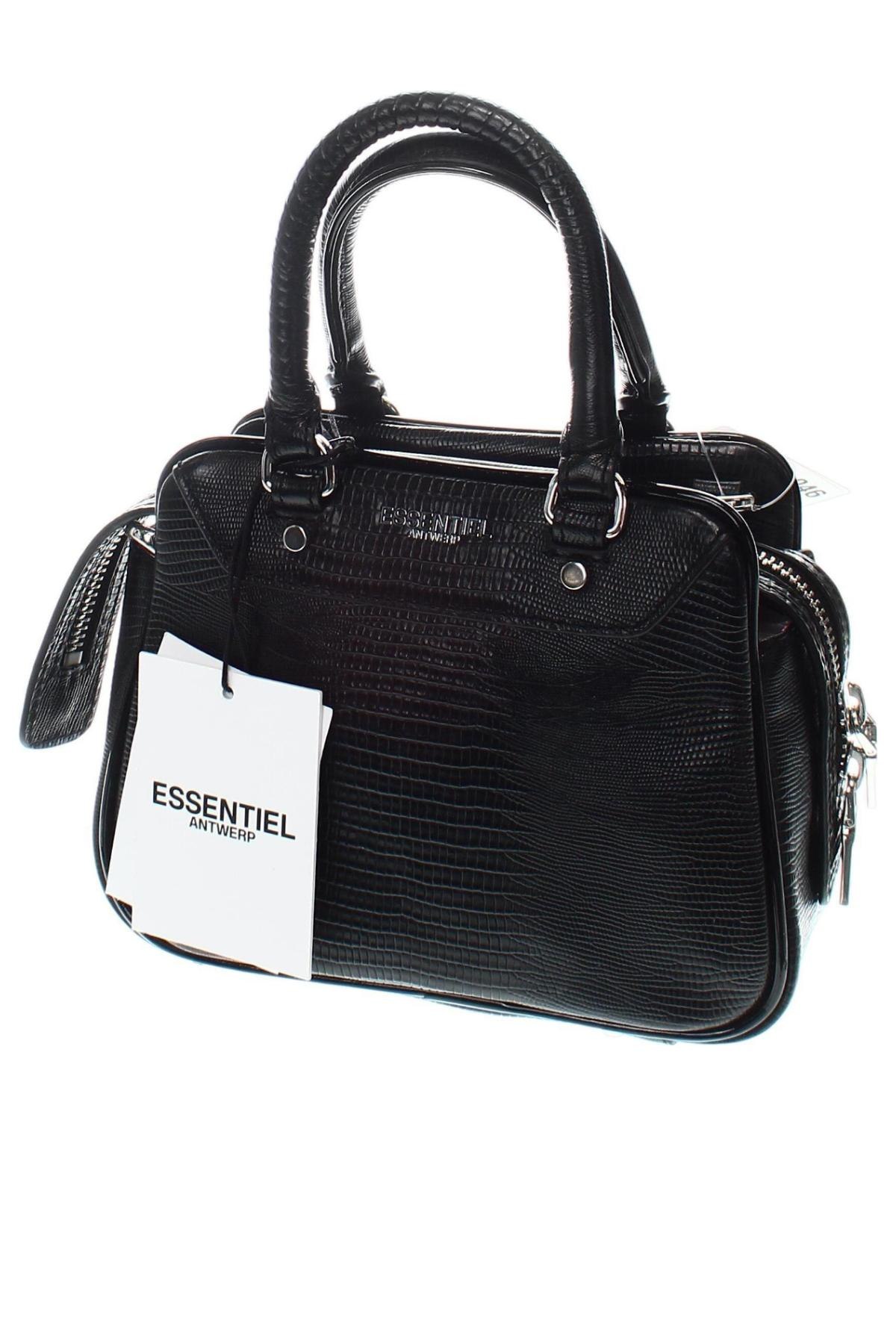 Дамска чанта Essentiel Antwerp, Цвят Черен, Цена 369,55 лв.