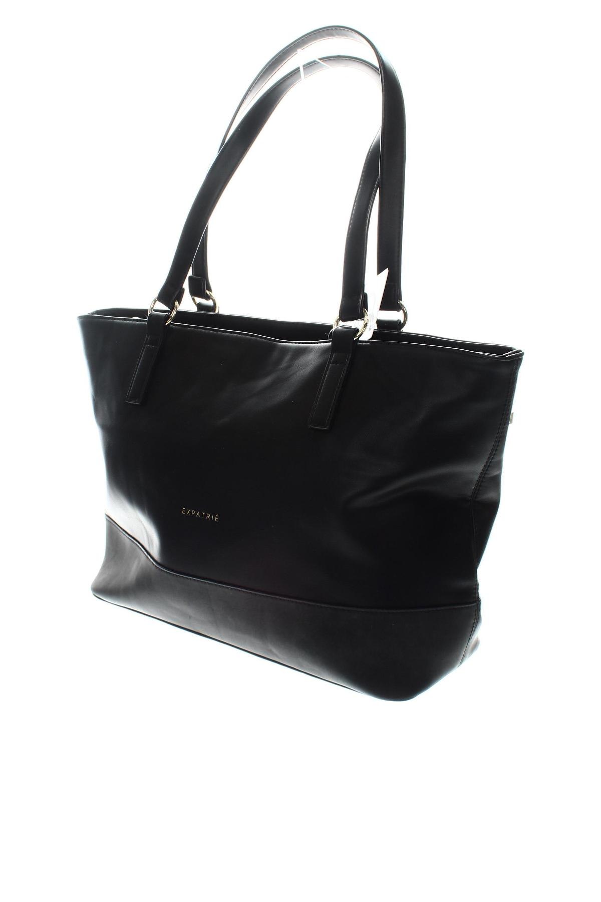 Γυναικεία τσάντα Expatrie, Χρώμα Μαύρο, Τιμή 41,23 €