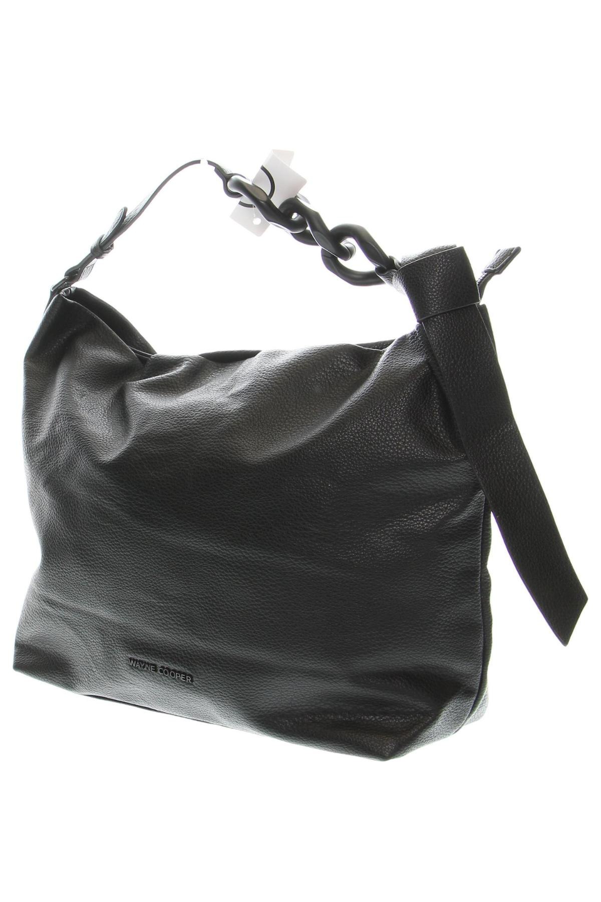 Дамска чанта Wayne Cooper, Цвят Черен, Цена 64,60 лв.