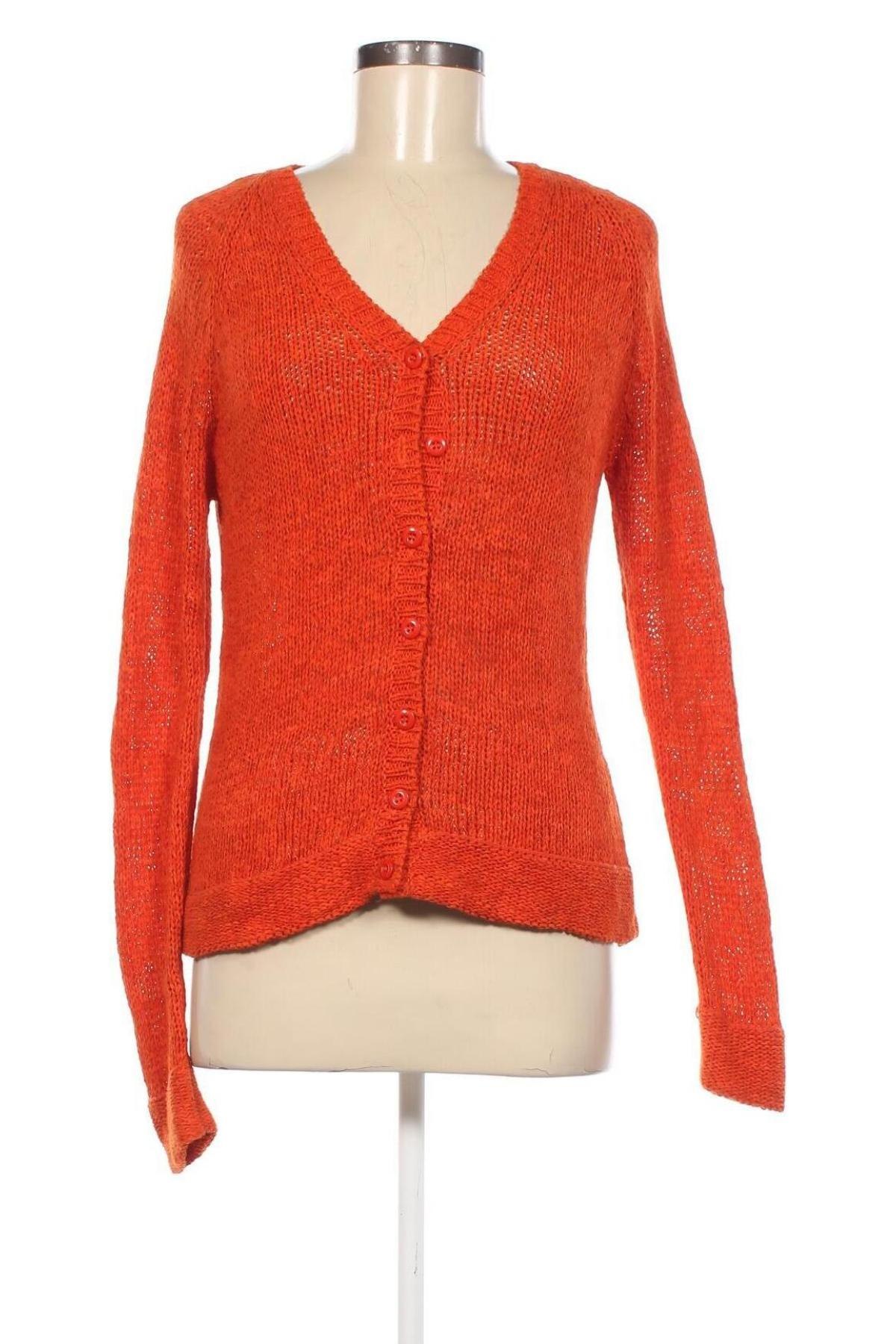 Damen Strickjacke, Größe S, Farbe Orange, Preis € 5,45