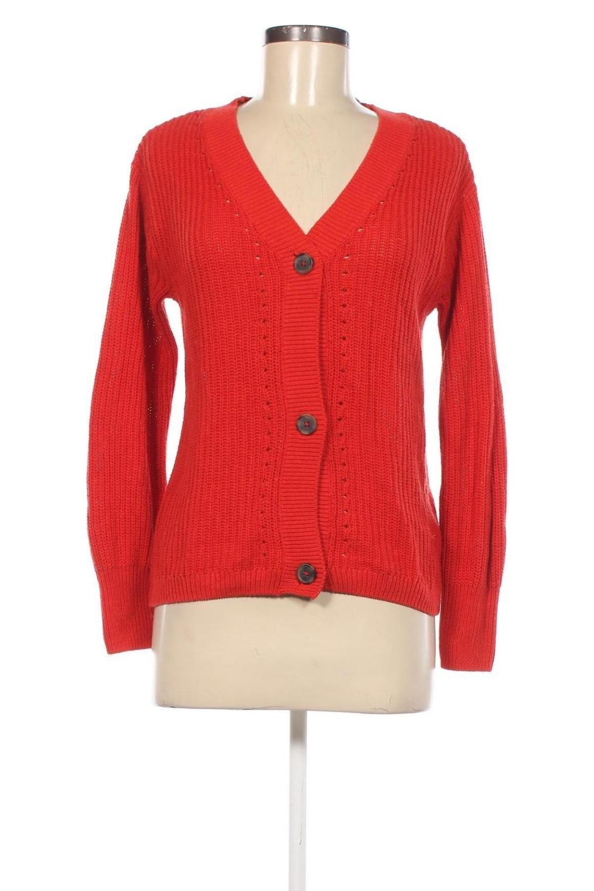 Damen Strickjacke, Größe XS, Farbe Rot, Preis 4,99 €