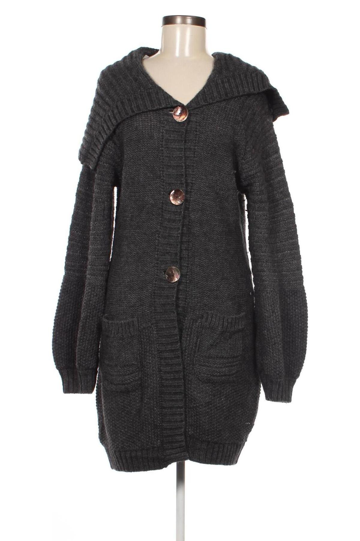 Cardigan de damă Antonello Serio, Mărime L, Culoare Gri, Preț 41,97 Lei