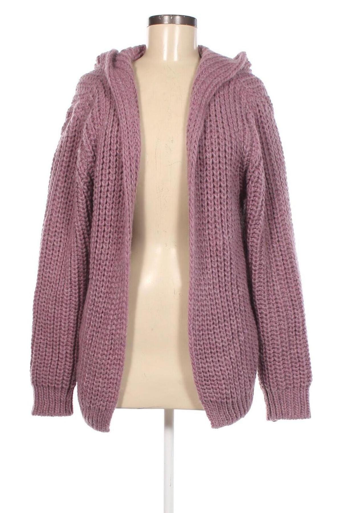 Damen Strickjacke Cartoon, Größe M, Farbe Lila, Preis € 9,48