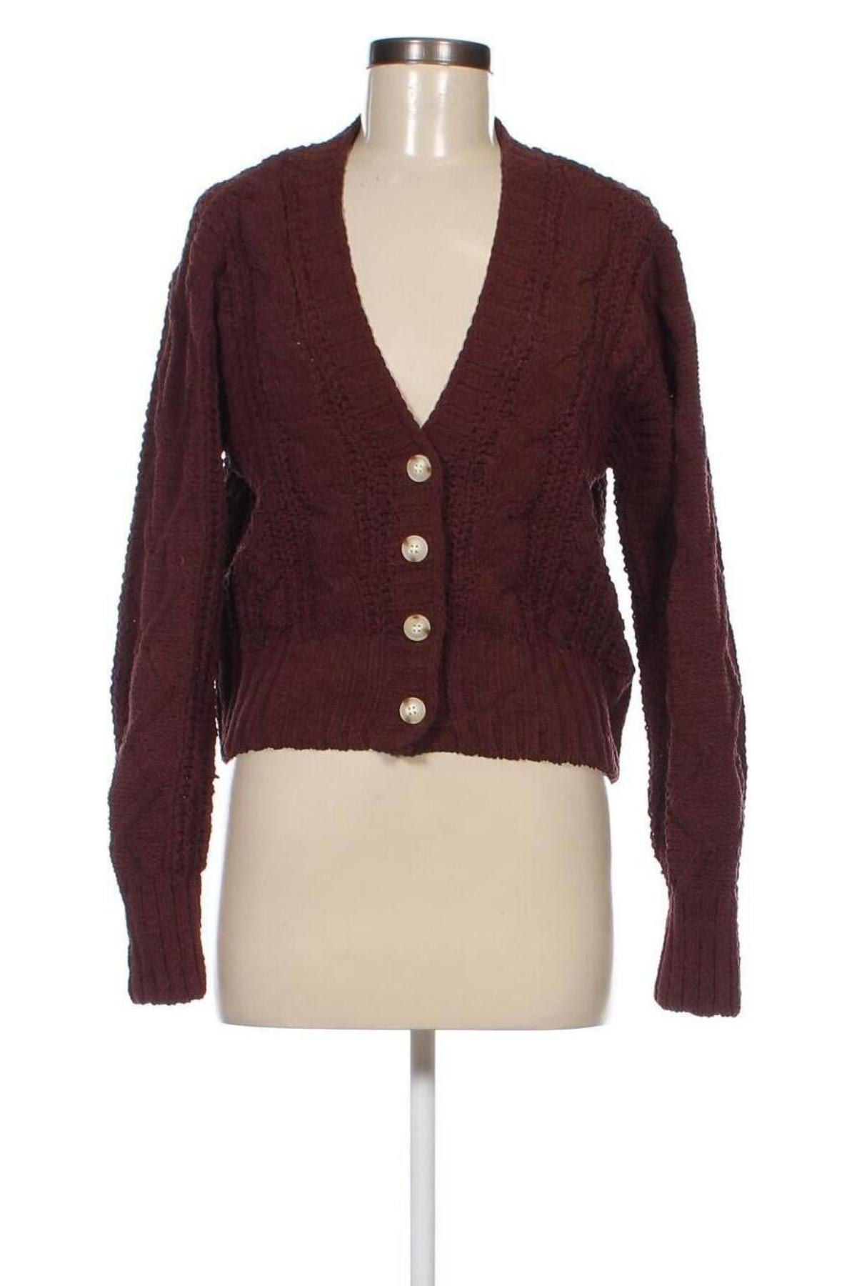 Damen Strickjacke Clockhouse, Größe XS, Farbe Braun, Preis € 7,49