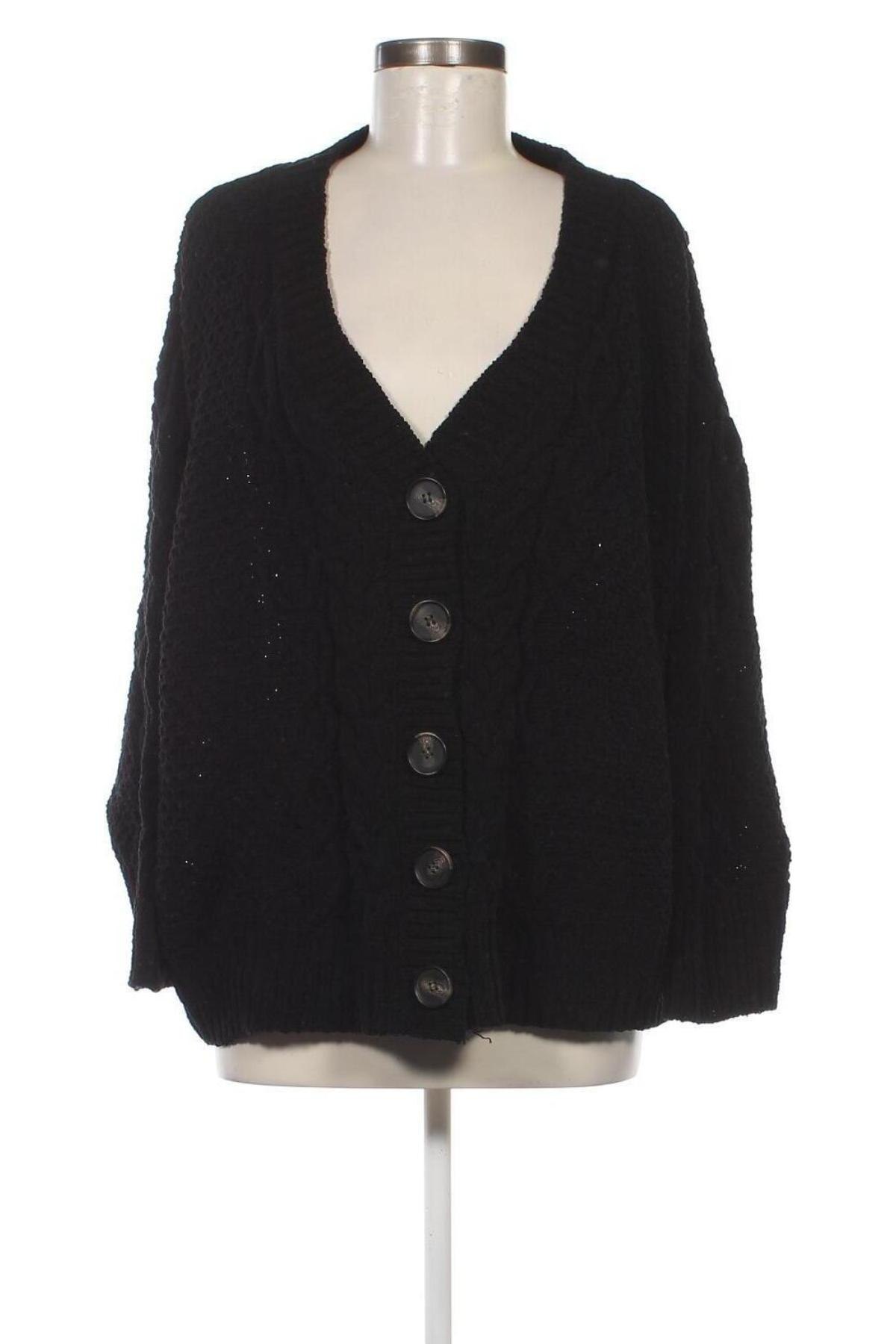 Damen Strickjacke Cotton On, Größe XXL, Farbe Schwarz, Preis € 11,10