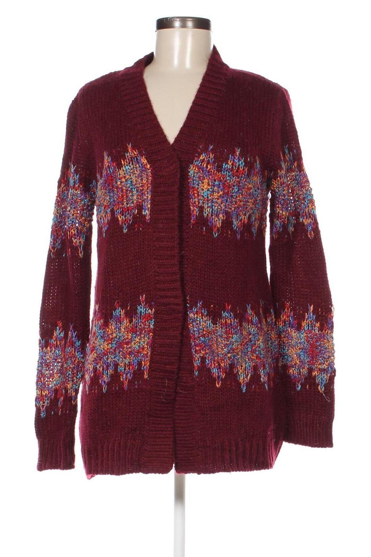 Damen Strickjacke Desigual, Größe M, Farbe Rot, Preis 43,49 €