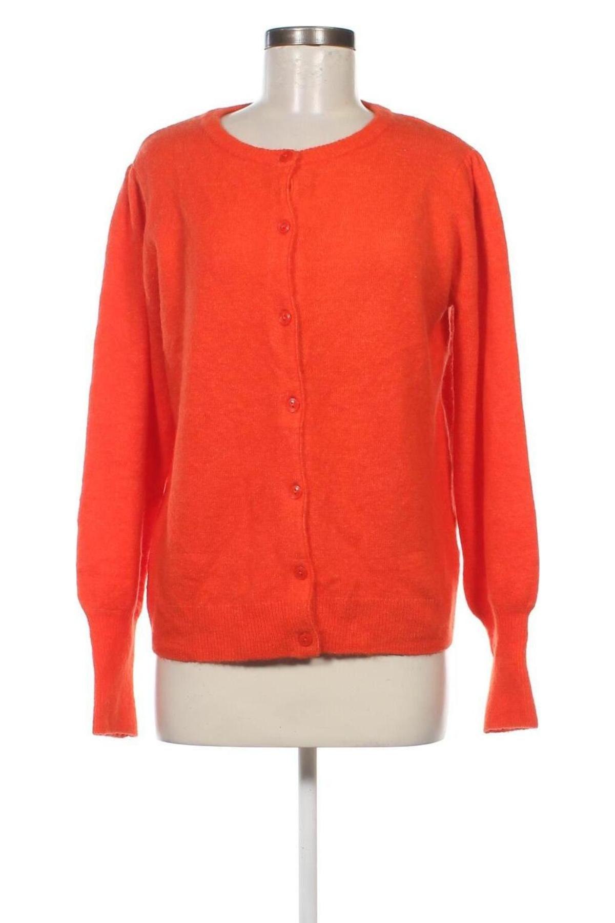Damen Strickjacke Essentials by Tchibo, Größe M, Farbe Orange, Preis € 9,48