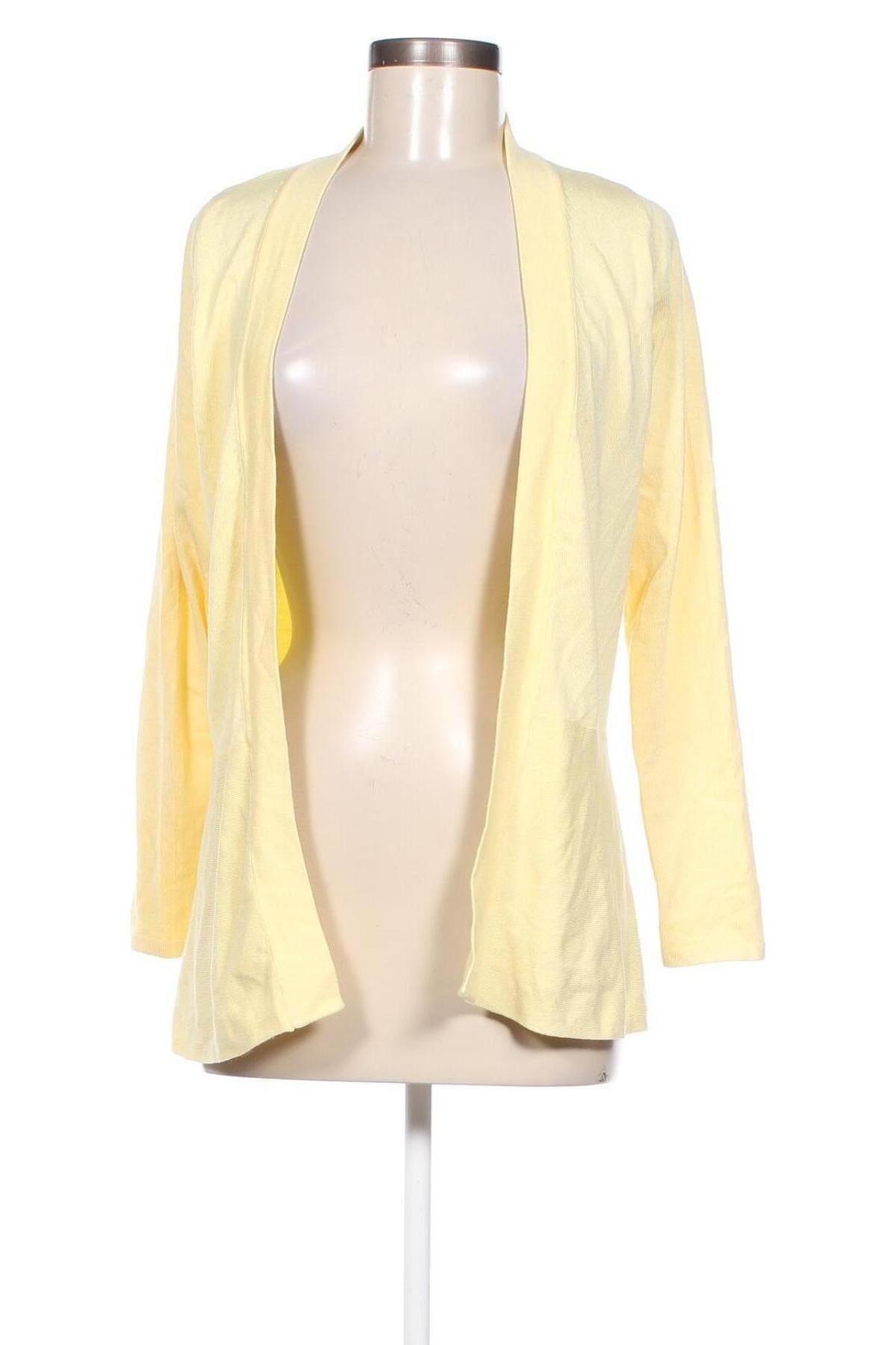 Damen Strickjacke Ferrache, Größe M, Farbe Gelb, Preis 9,48 €