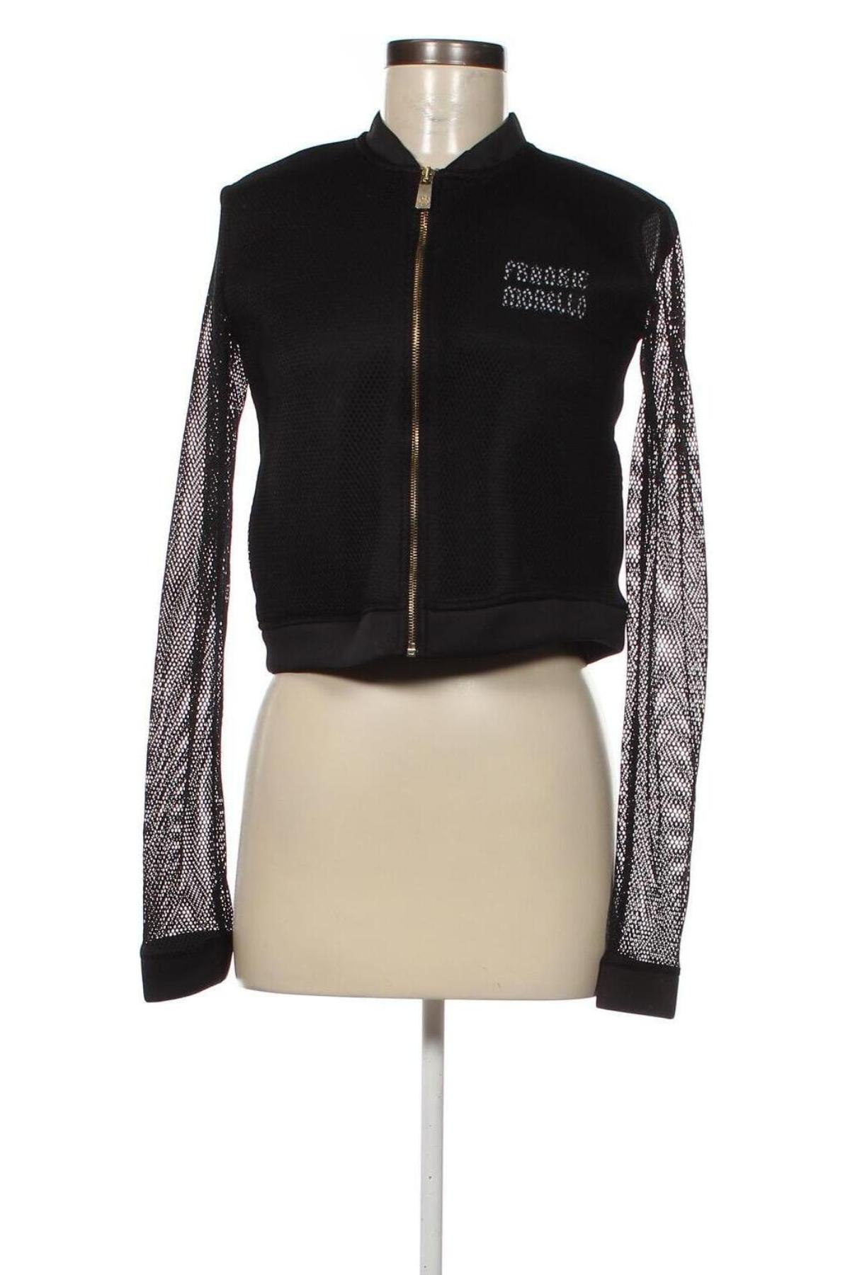 Γυναικεία ζακέτα Frankie Morello, Μέγεθος S, Χρώμα Μαύρο, Τιμή 43,72 €