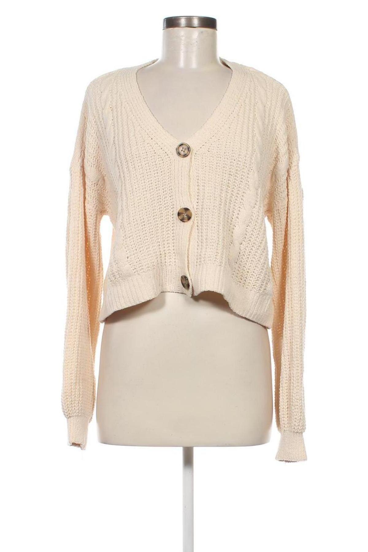 Damen Strickjacke Freshman 1996, Größe L, Farbe Beige, Preis € 9,99