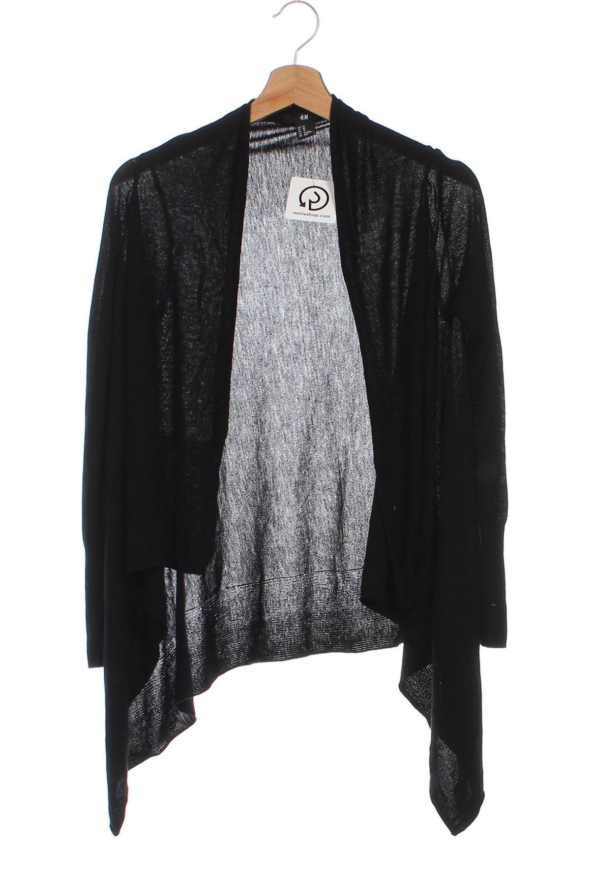 Cardigan de damă H&M, Mărime XS, Culoare Negru, Preț 39,96 Lei