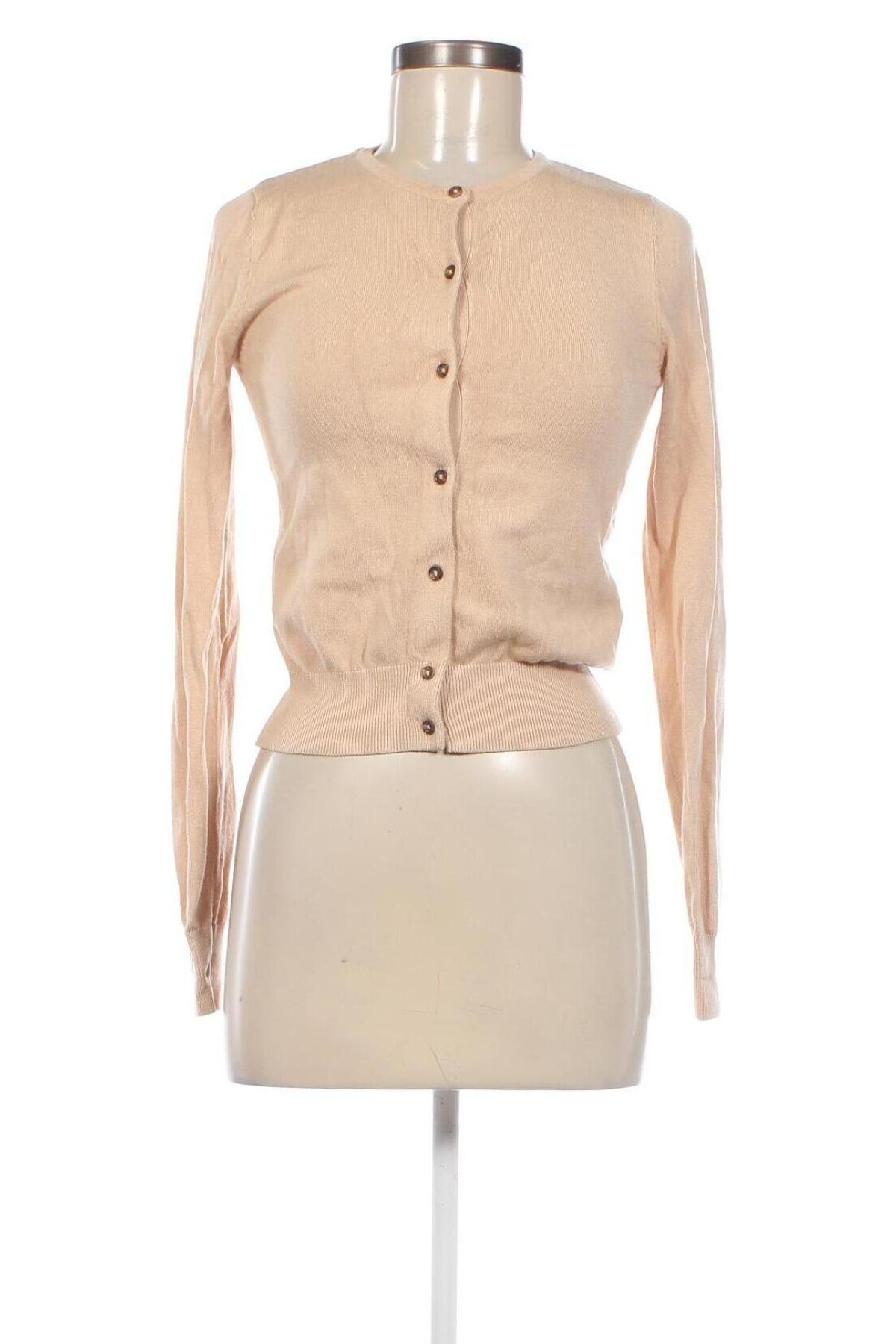 Damen Strickjacke H&M, Größe S, Farbe Beige, Preis 9,90 €