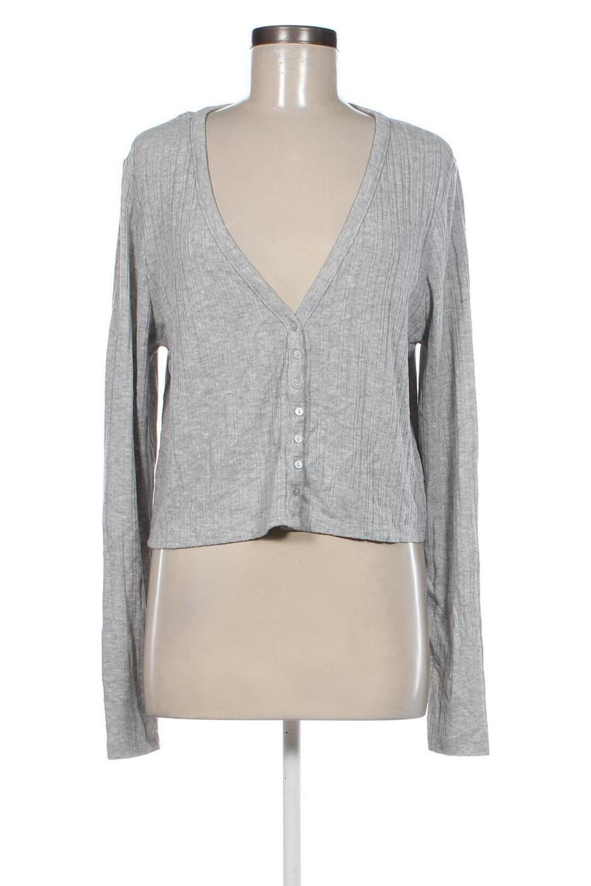 Cardigan de damă H&M, Mărime XL, Culoare Gri, Preț 17,99 Lei