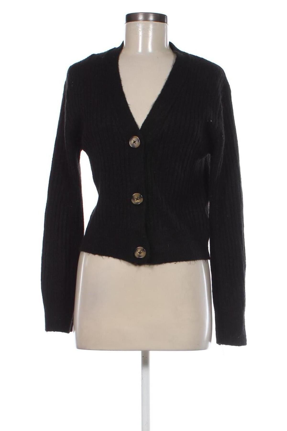 Cardigan de damă H&M, Mărime XS, Culoare Negru, Preț 44,83 Lei