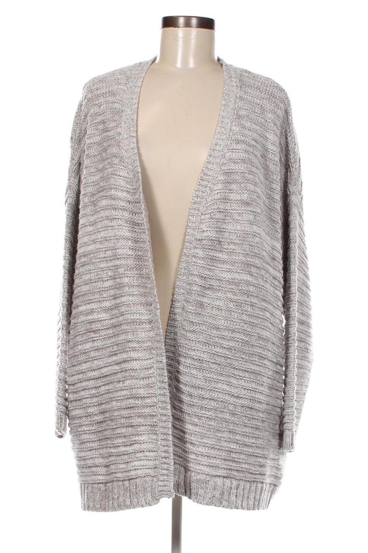 Cardigan de damă Janina, Mărime XXL, Culoare Gri, Preț 42,93 Lei