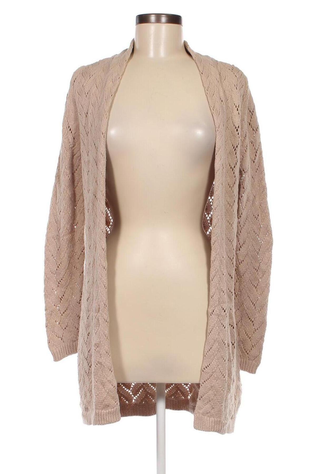 Damen Strickjacke Leo & Nicole, Größe S, Farbe Beige, Preis 5,44 €